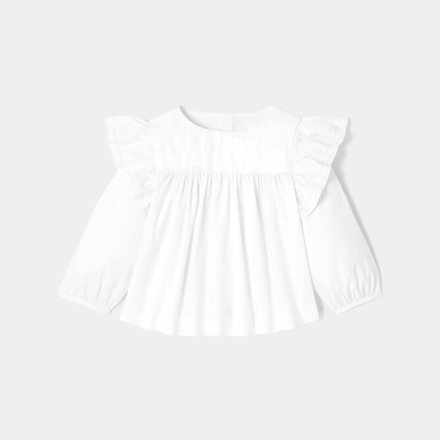 Jacadi Blouse bébé manches longues - blanc