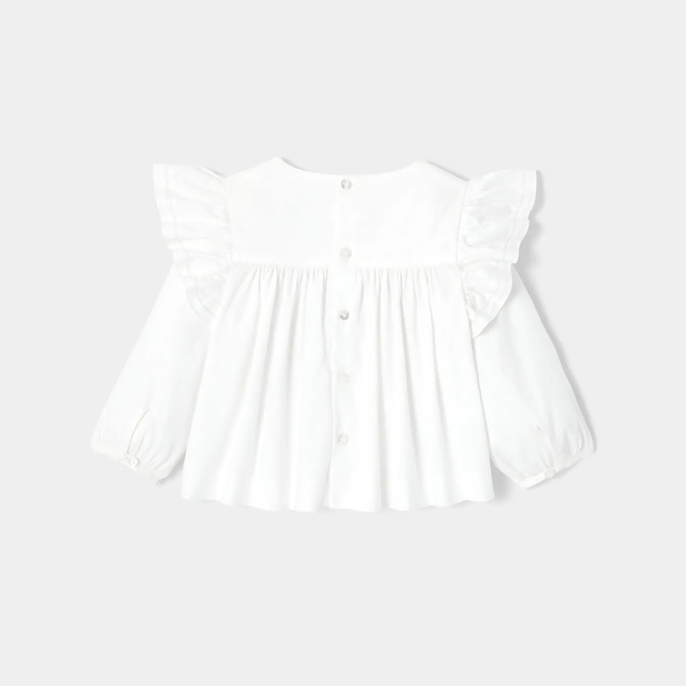 Jacadi Blouse bébé manches longues - blanc