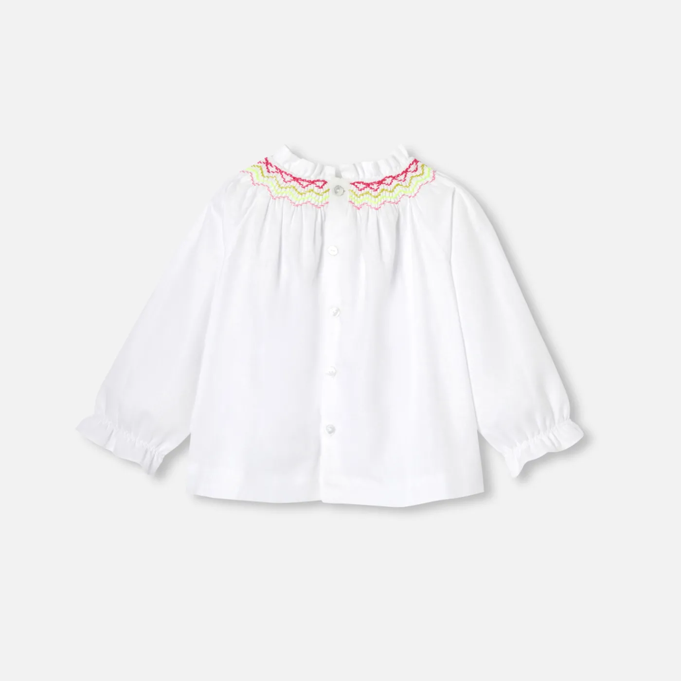 Jacadi Blouse bébé manches longues - blanc