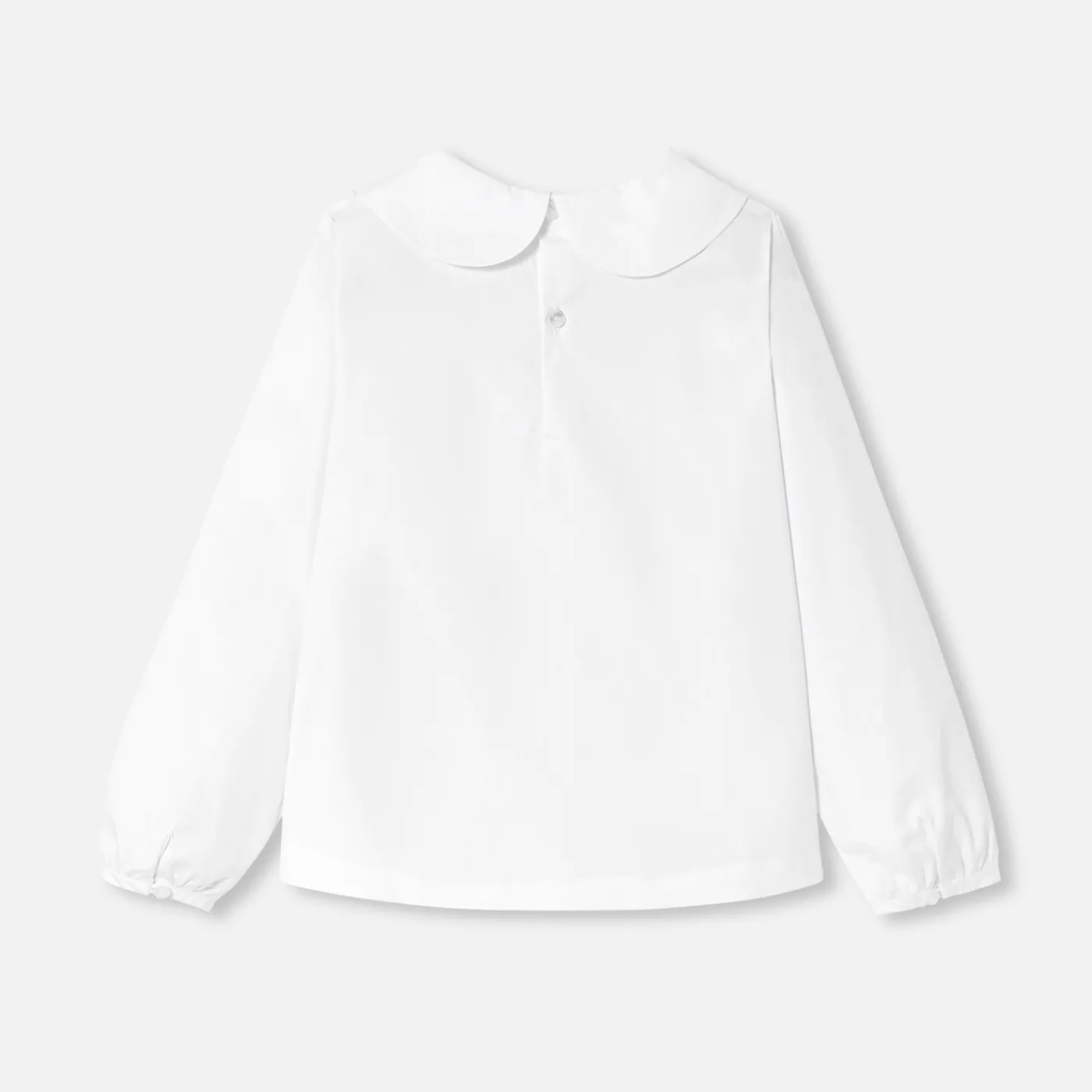 Enfant Jacadi Blouse en popeline enfant fille - blanc