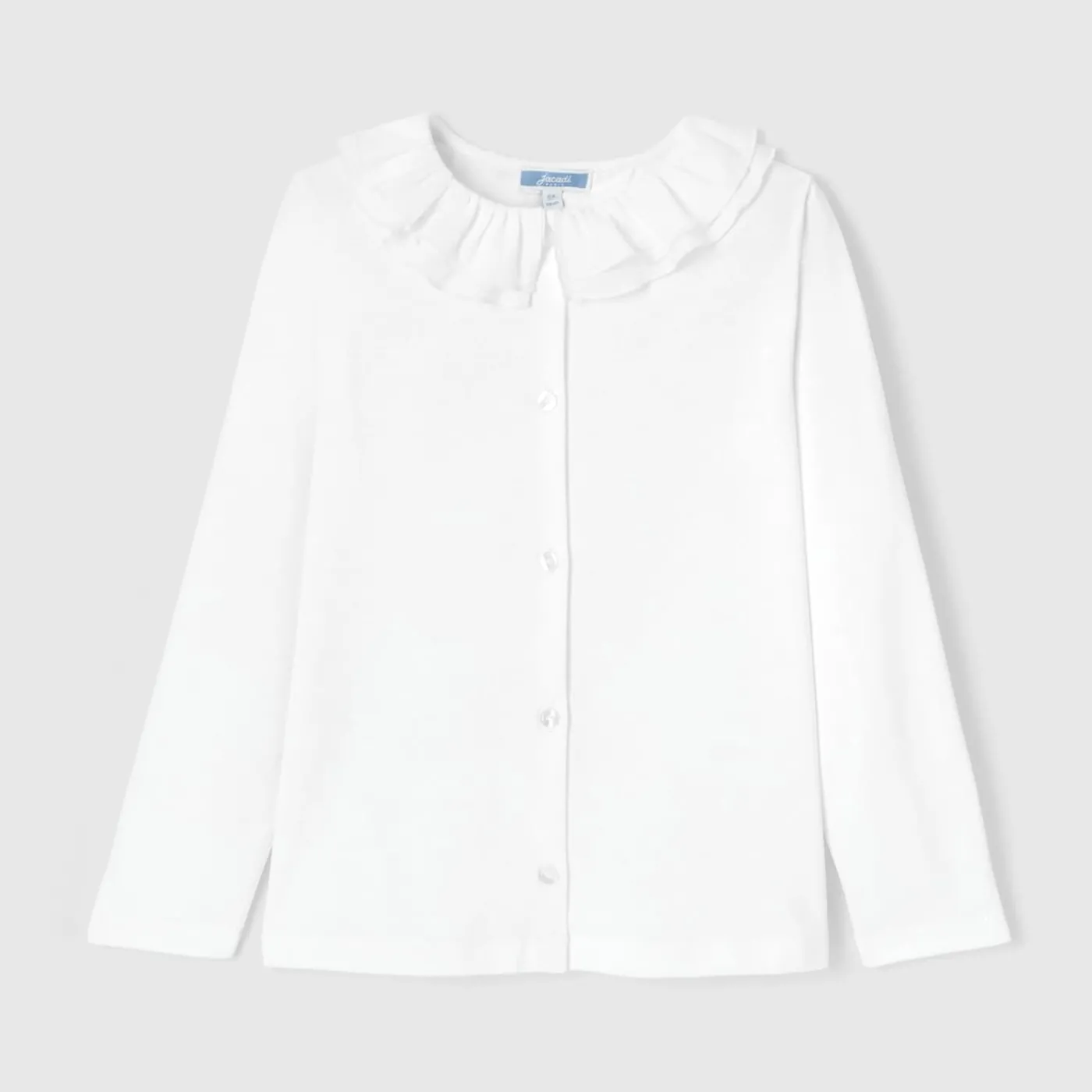 Enfant Jacadi Blouse enfant fille en popeline - blanc