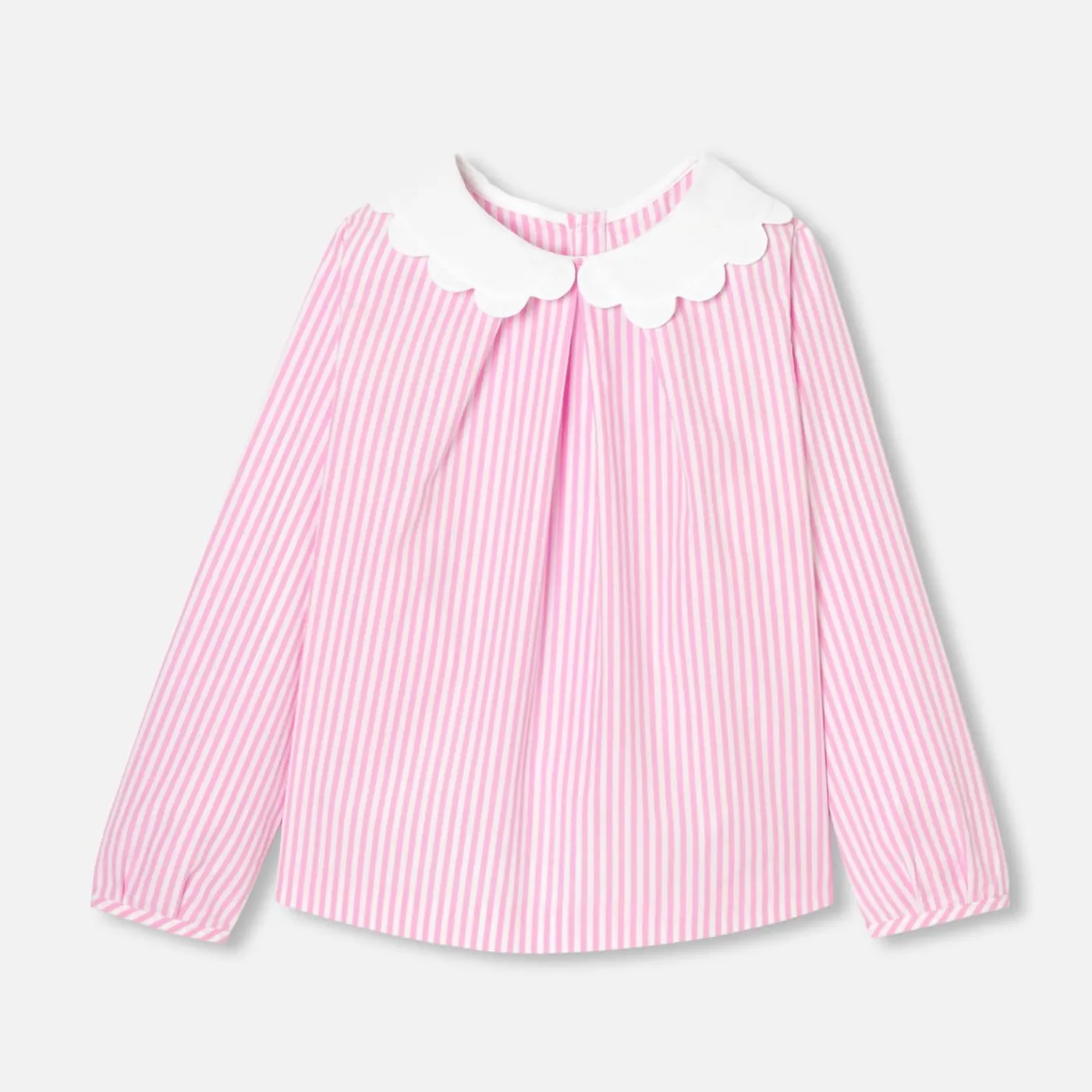 Enfant Jacadi Blouse enfant fille en popeline rayée -