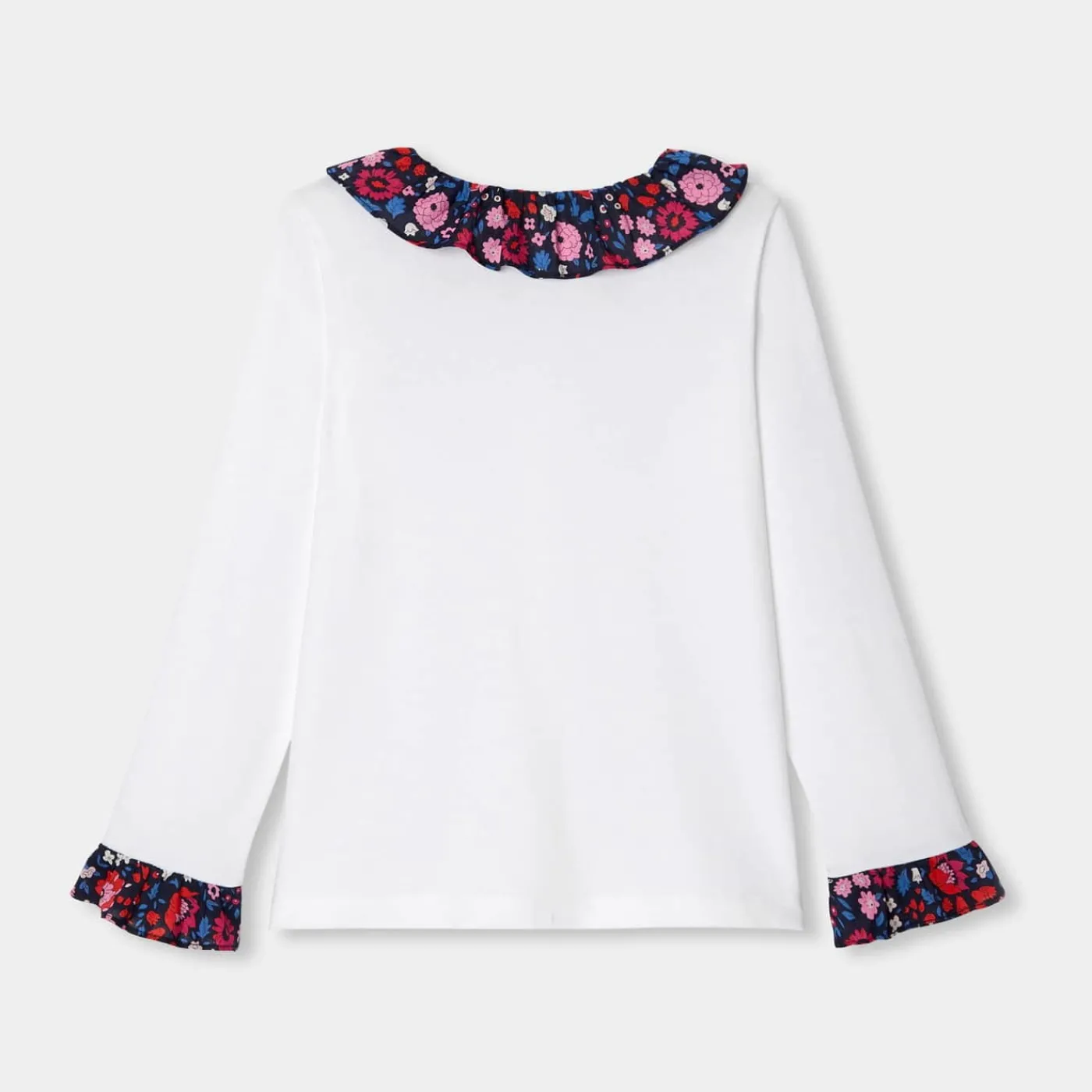 Enfant Jacadi Blouse manches longues enfant fille - blanc