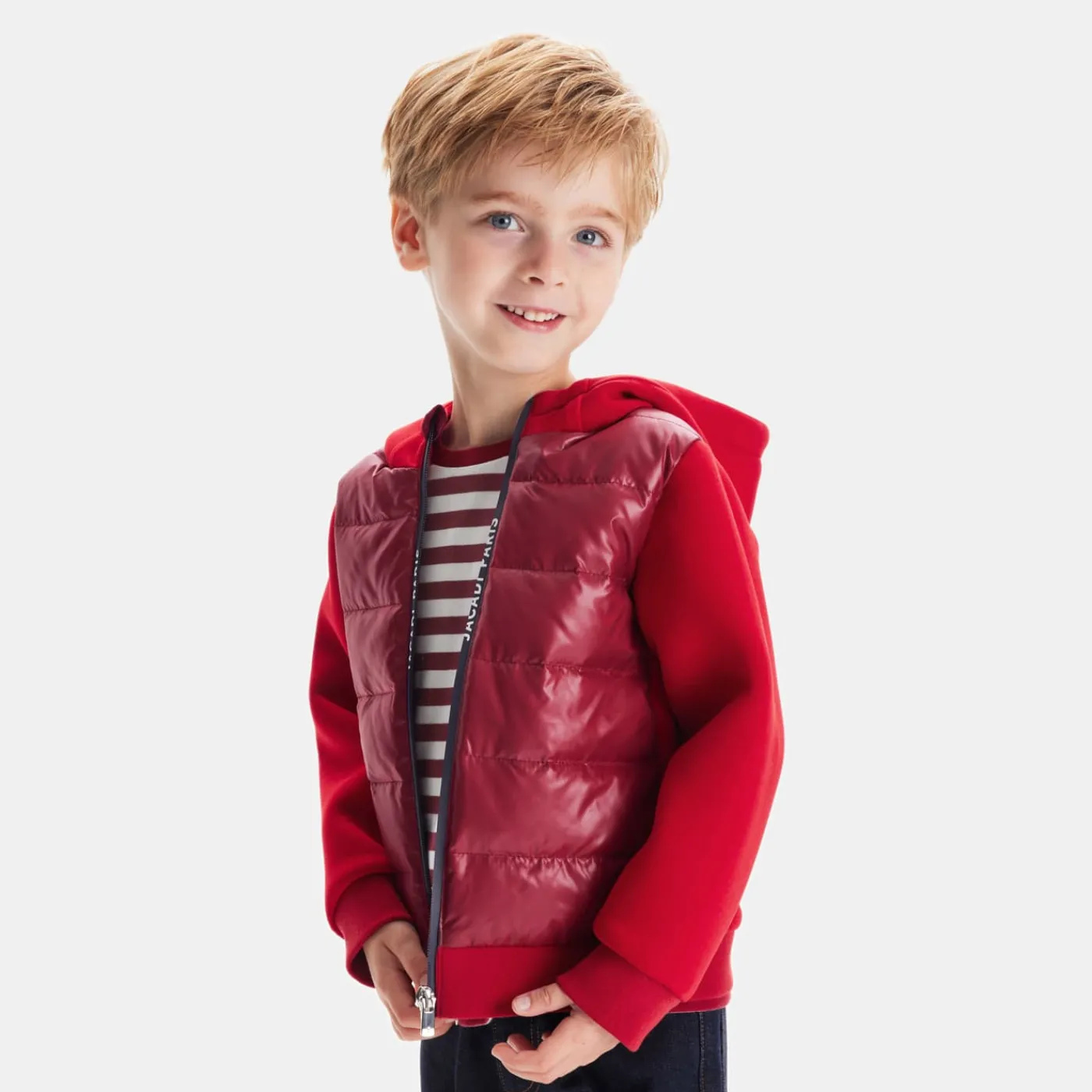 Enfant Jacadi Blouson bi-matière enfant garçon -