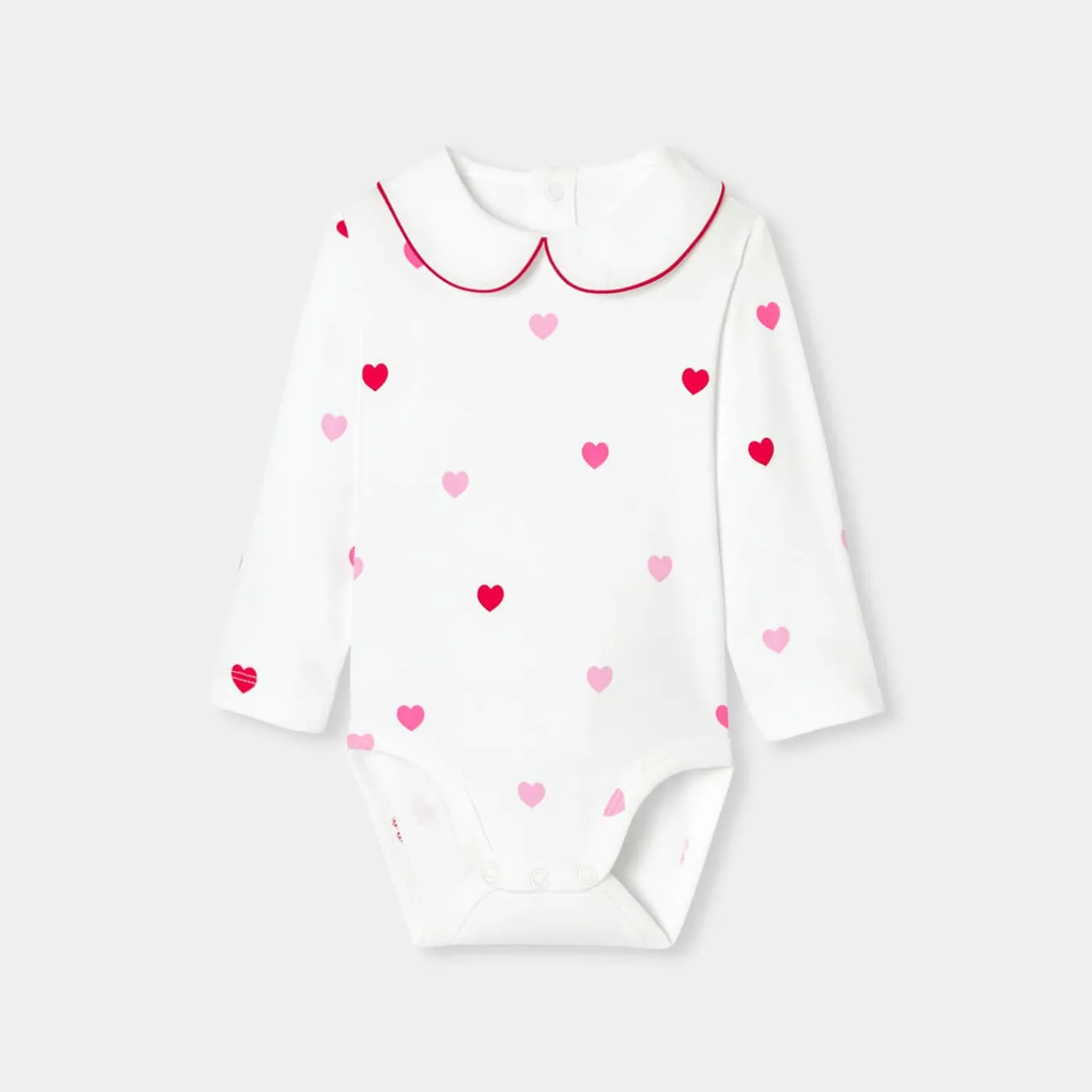 Jacadi Body bébé fille manches longues - blanc