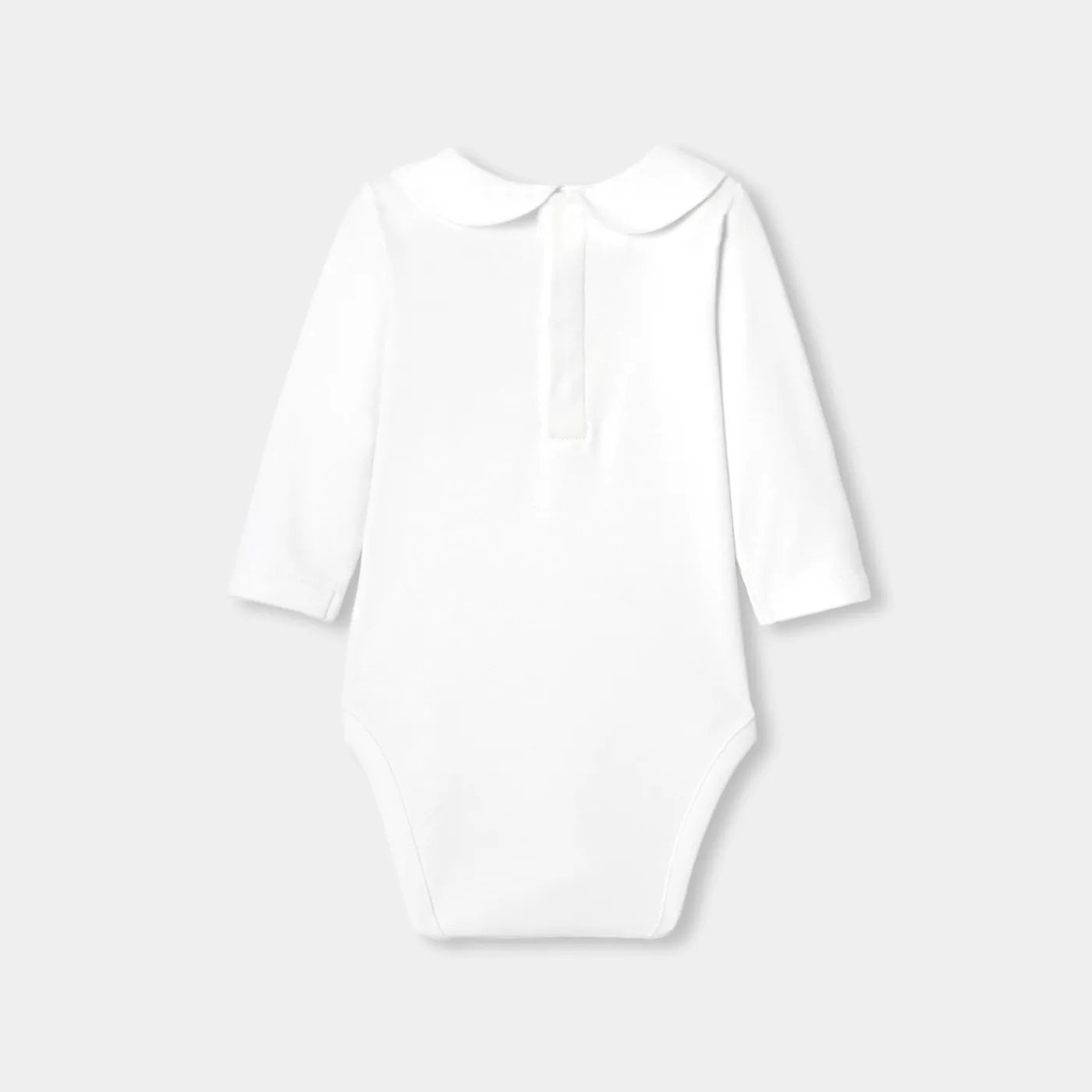 Jacadi Body bébé fille manches longues - blanc