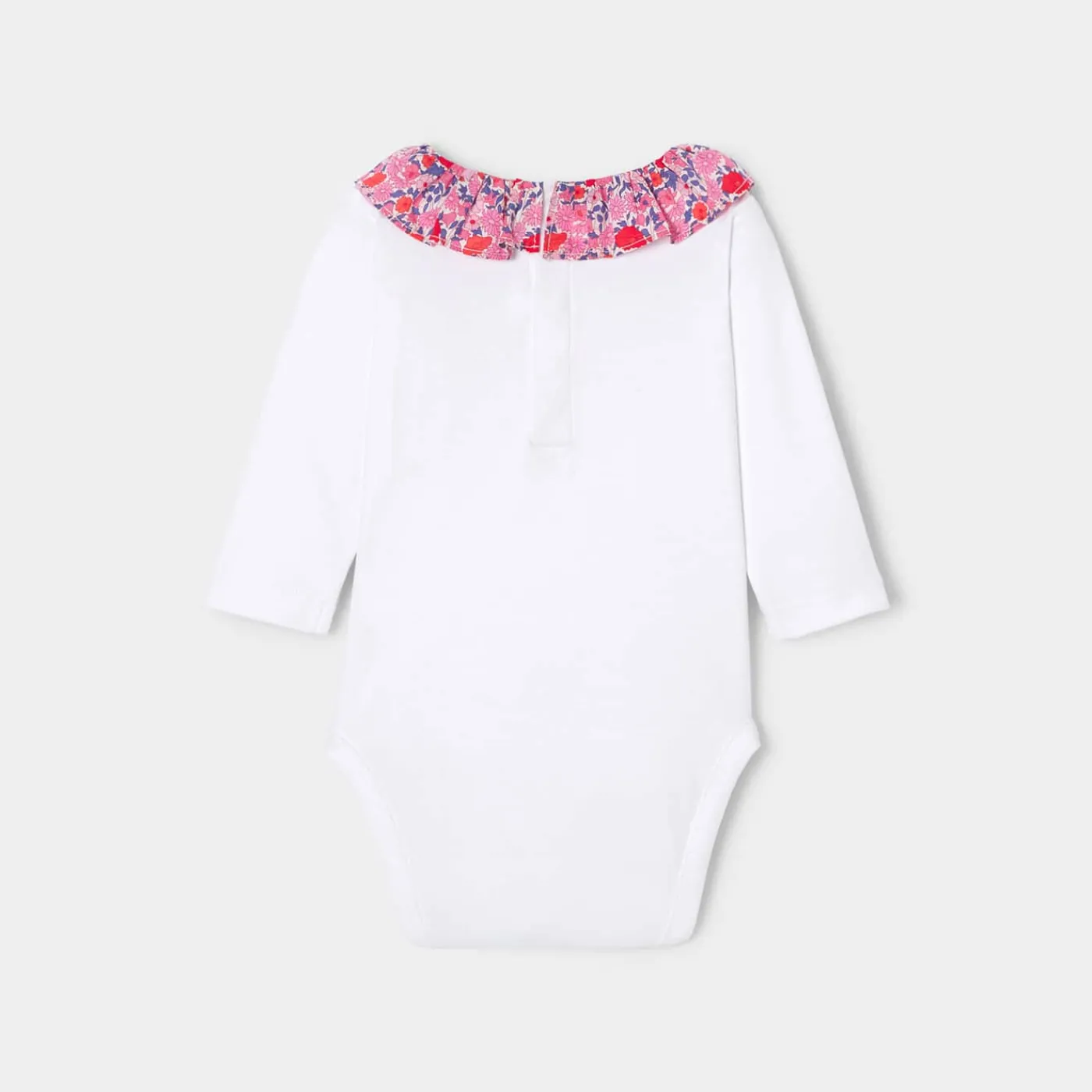 Jacadi Body bébé fille manches longues - blanc