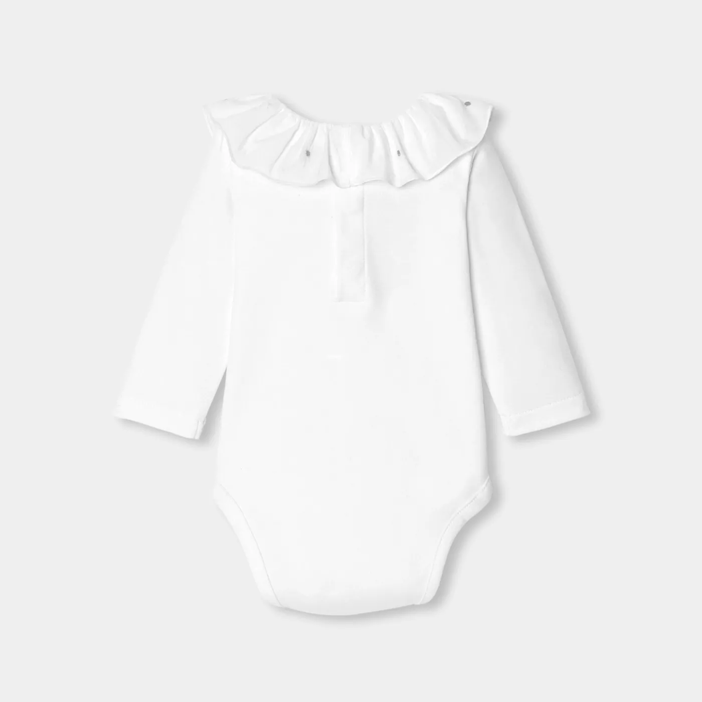 Jacadi Body bébé fille manches longues - blanc