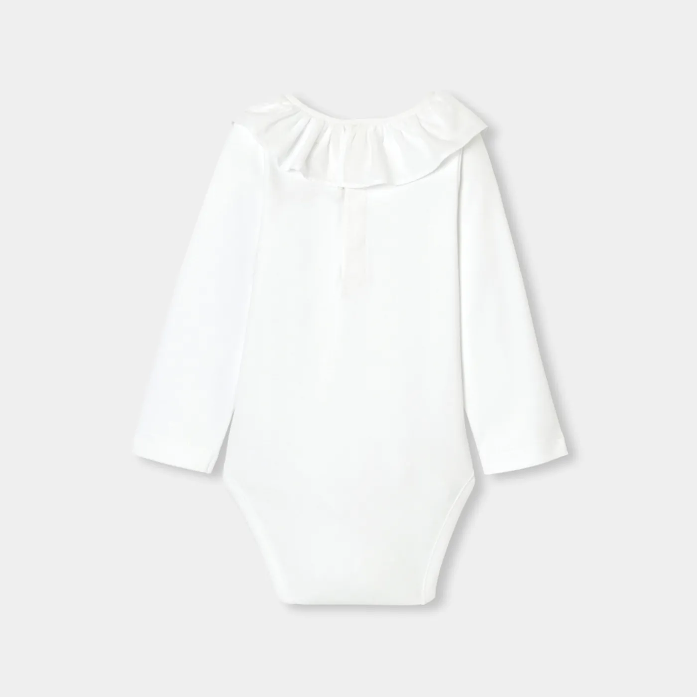 Jacadi Body bébé fille manches longues - blanc