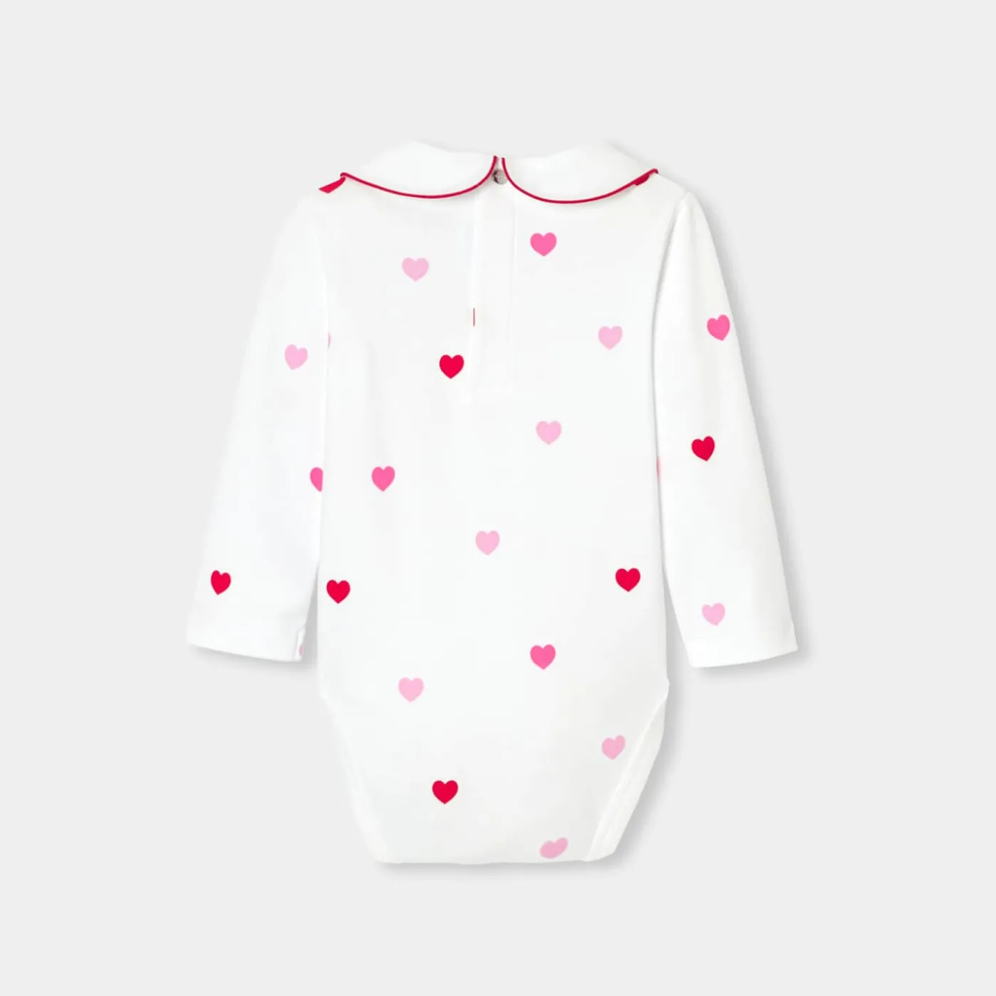 Jacadi Body bébé fille manches longues - blanc