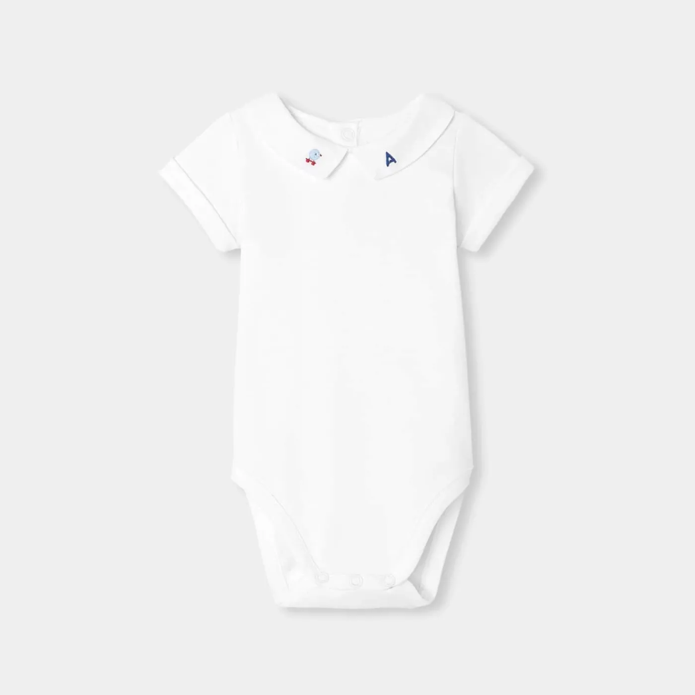 Jacadi Body bébé garçon manches courtes - blanc