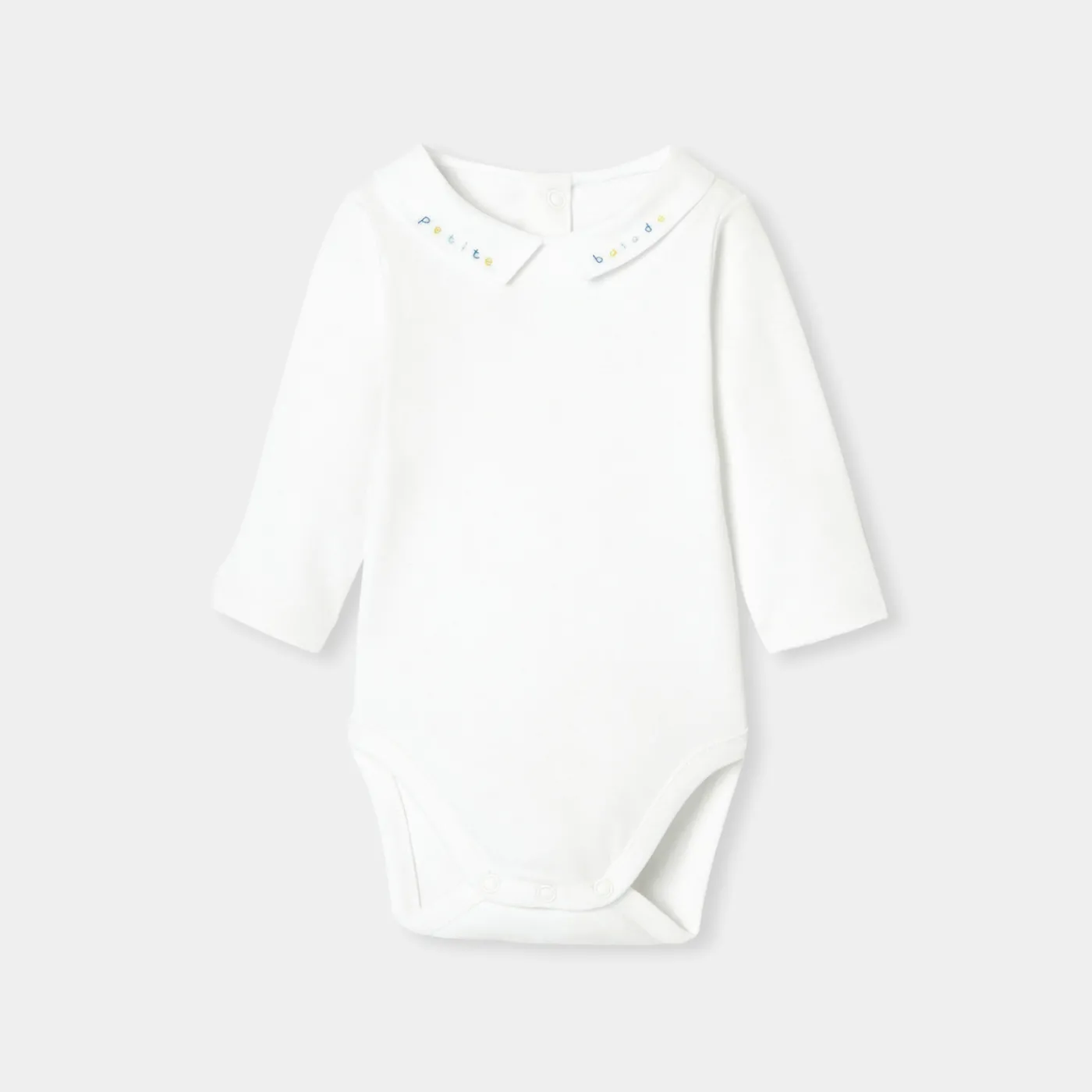 Jacadi Body bébé garçon manches longues - blanc