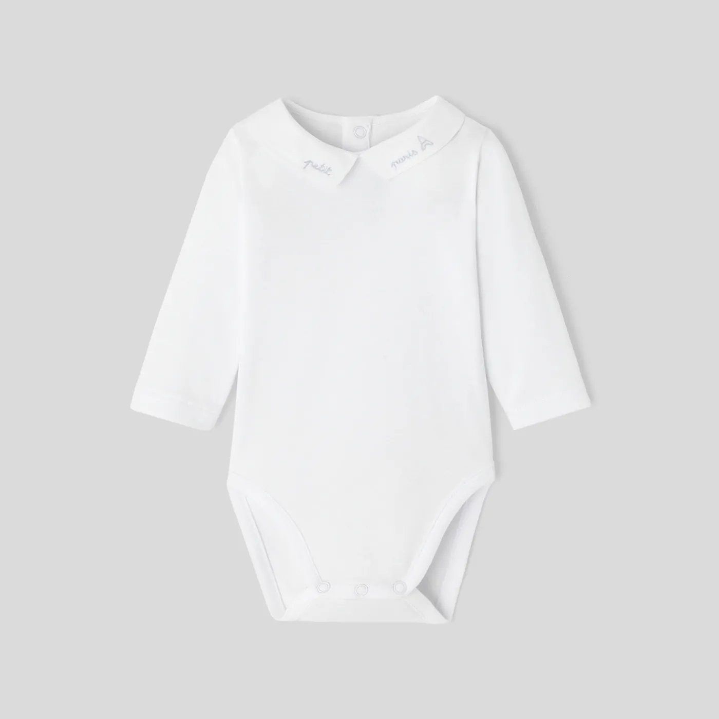 Jacadi Body bébé garçon manches longues - blanc