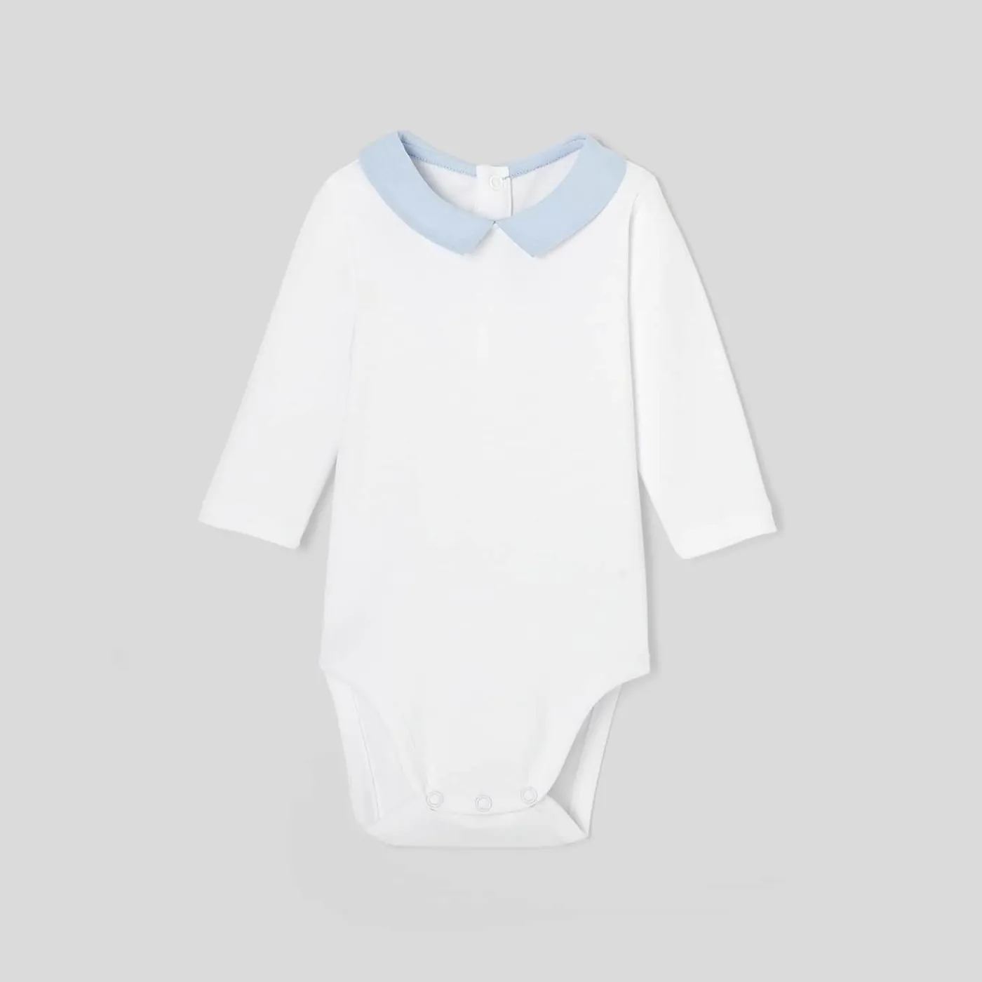 Jacadi Body bébé garçon manches longues - blanc