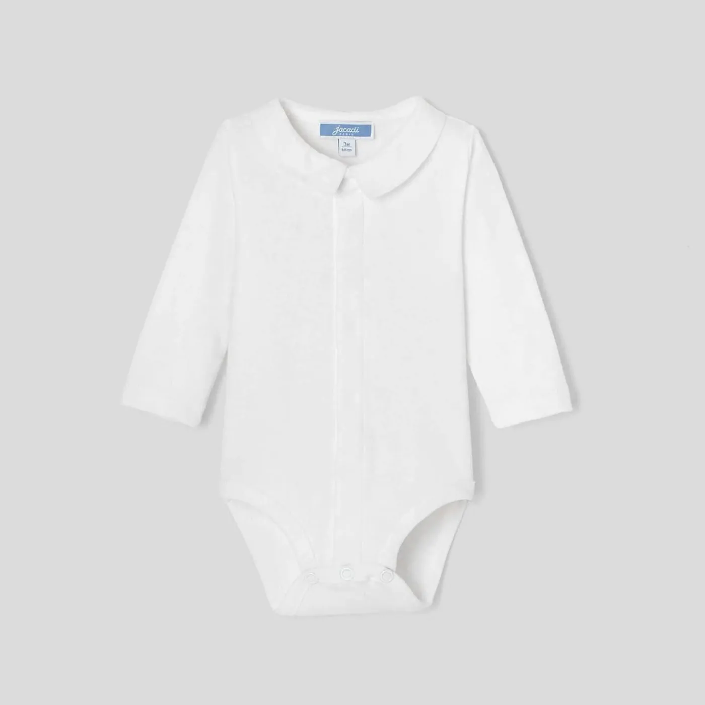 Jacadi Body bébé garçon manches longues - blanc