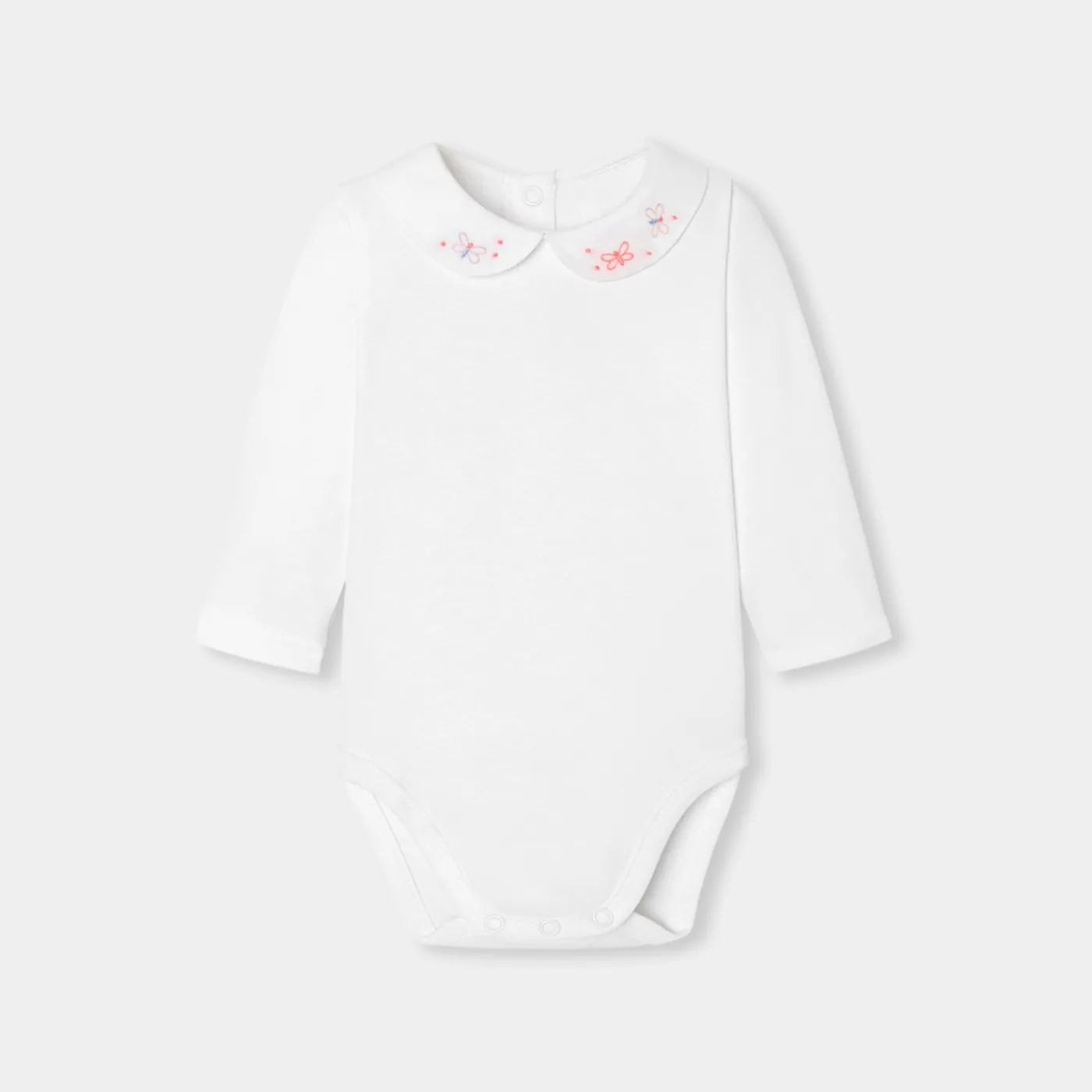 Jacadi Body manches longues bébé fille - blanc