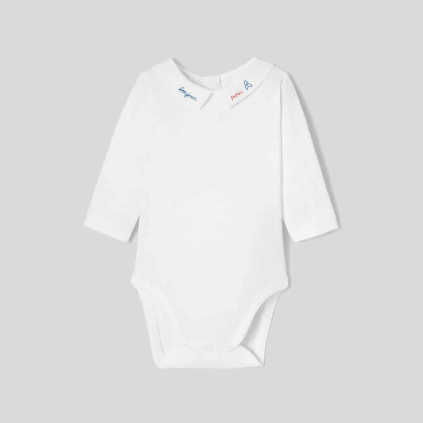 Jacadi Body manches longues bébé garçon - blanc