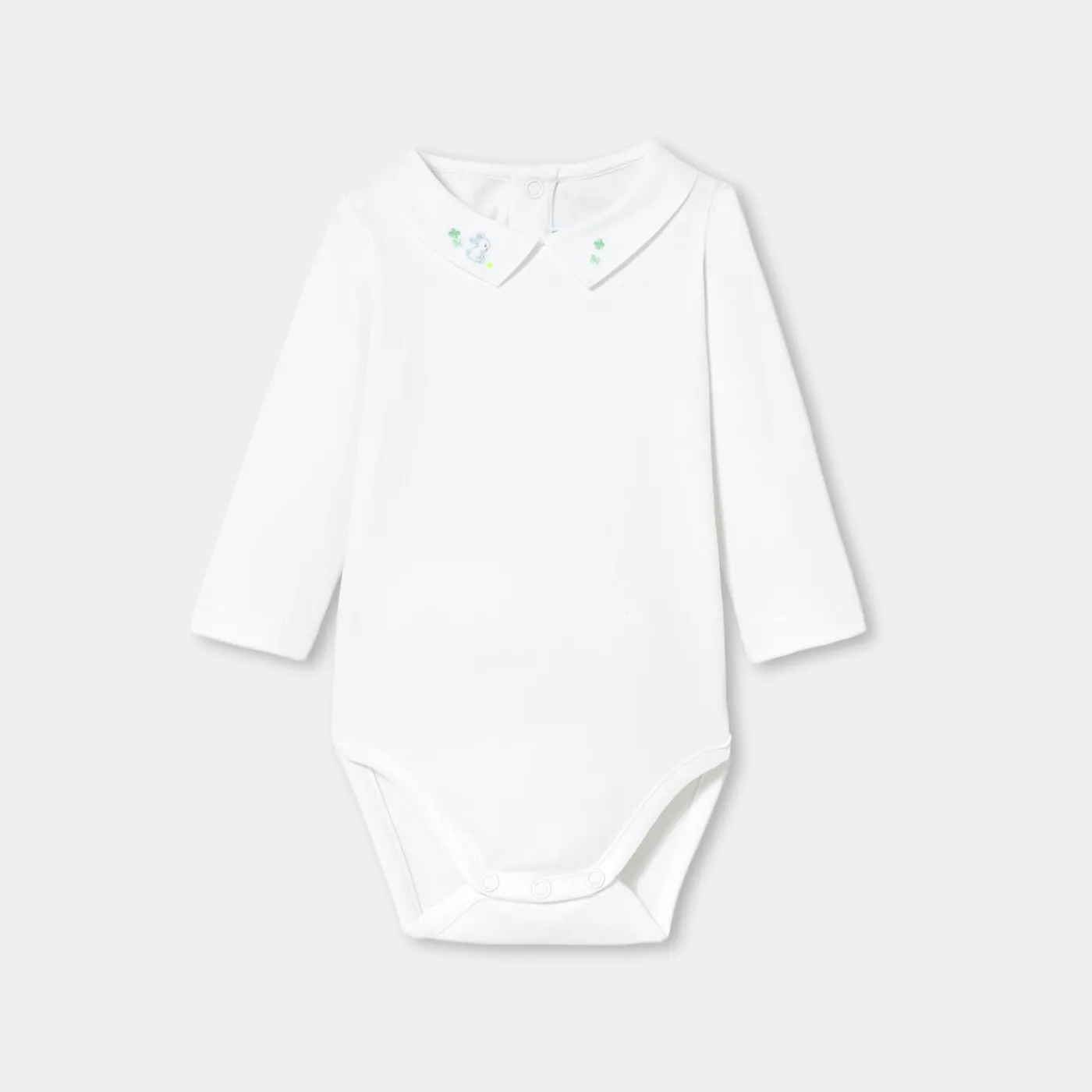 Jacadi Body manches longues bébé garçon - blanc