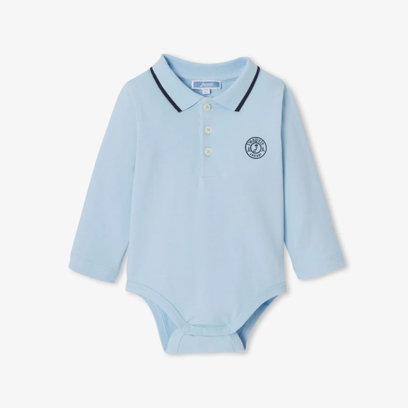 Jacadi Body polo bébé garçon - bleu clair