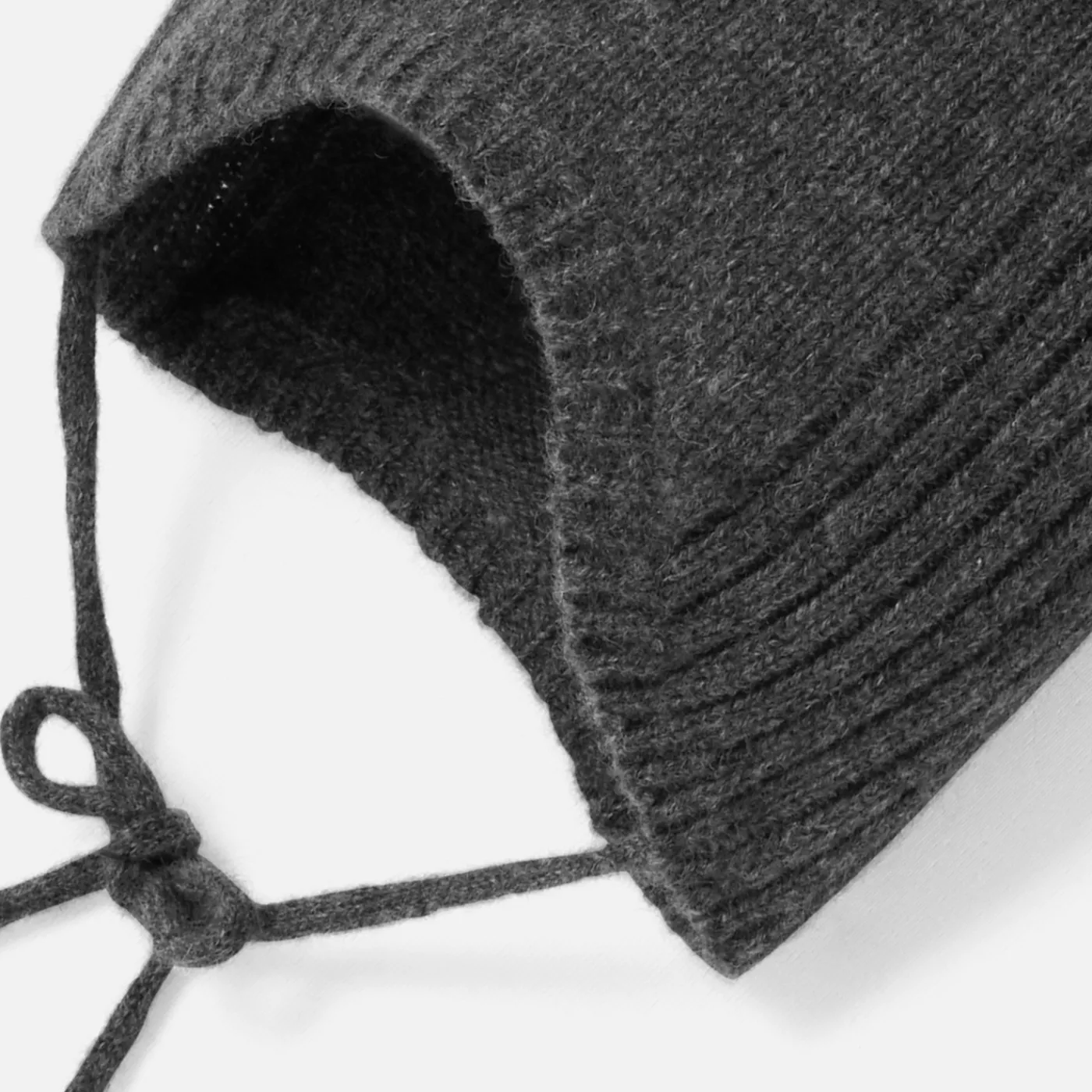 Jacadi Bonnet bébé en cachemire - gris anthracite