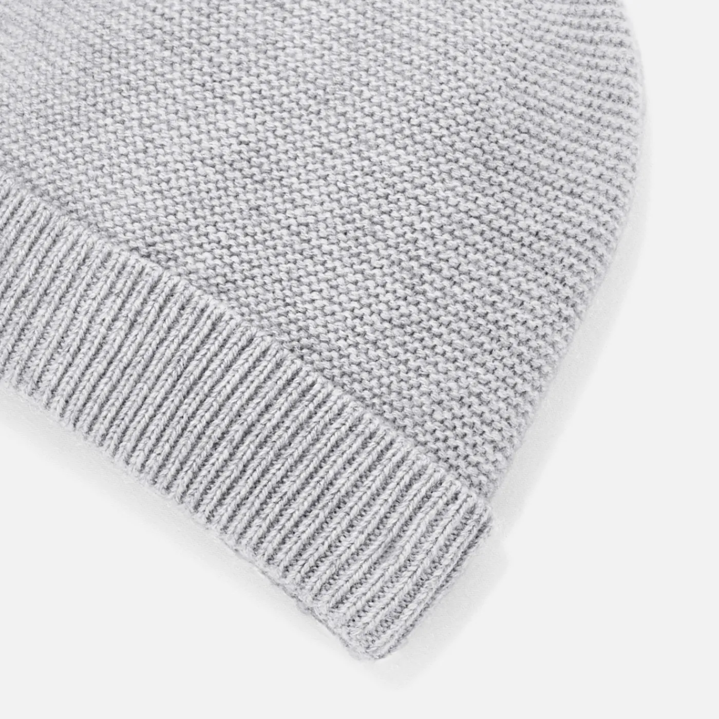 Jacadi Bonnet bébé en laine mérinos - gris chine clair