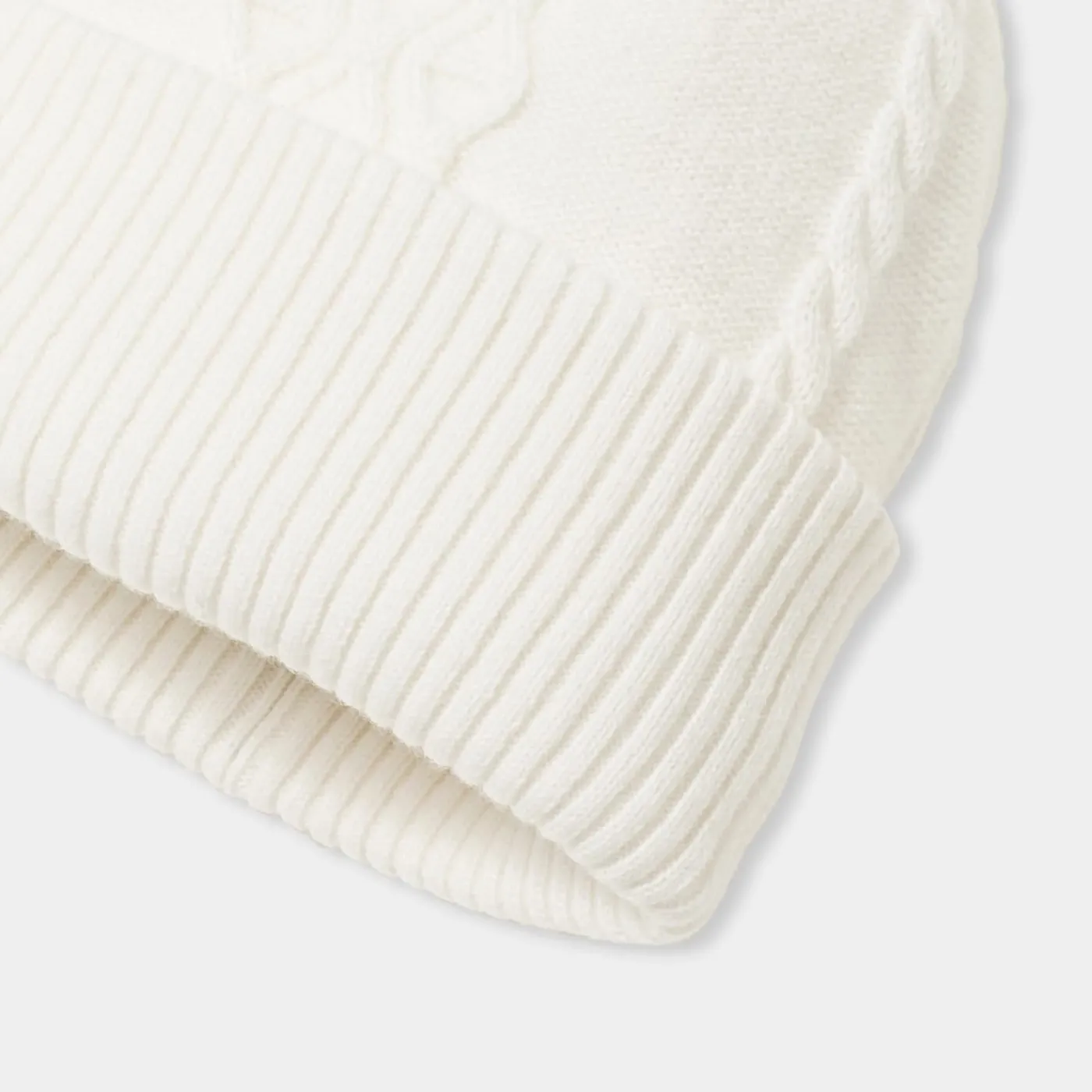 Enfant Jacadi Bonnet enfant garçon en laine - blanc doux