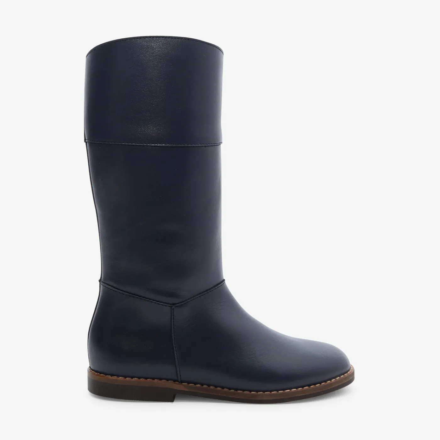 Enfant Jacadi Bottes enfant fille en cuir - marine