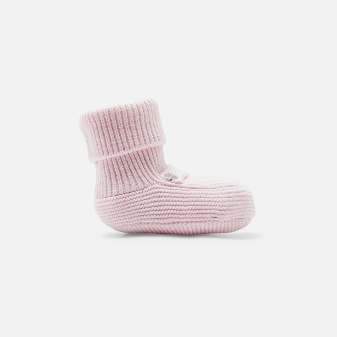 Jacadi Bottons bébé fille en tricot - rose pale