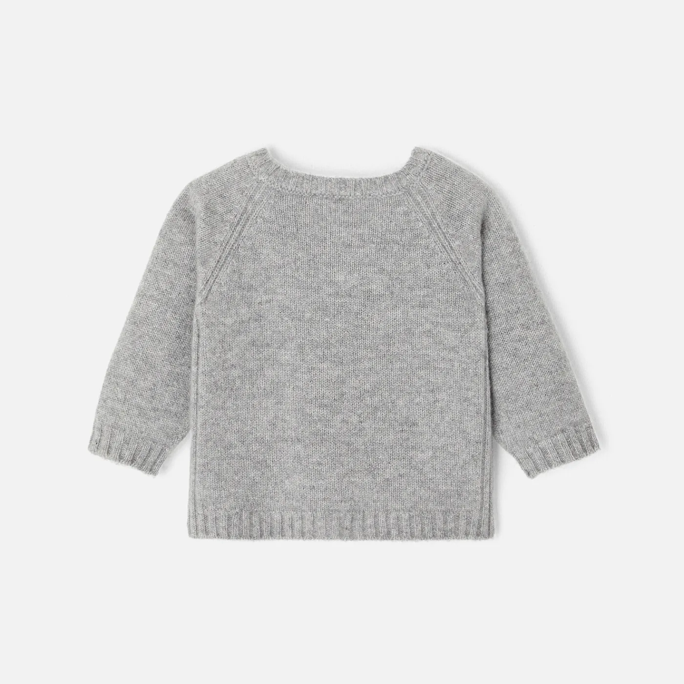 Jacadi Cardigan bébé en cachemire - gris chine clair