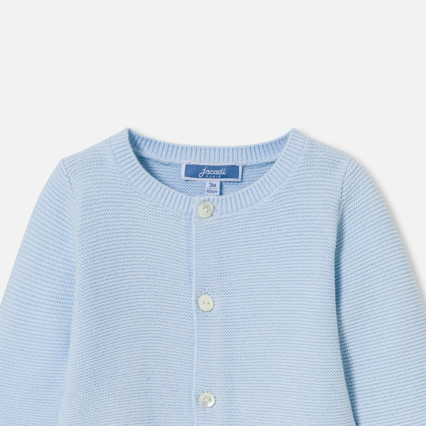 Jacadi Cardigan bébé en point mousse -