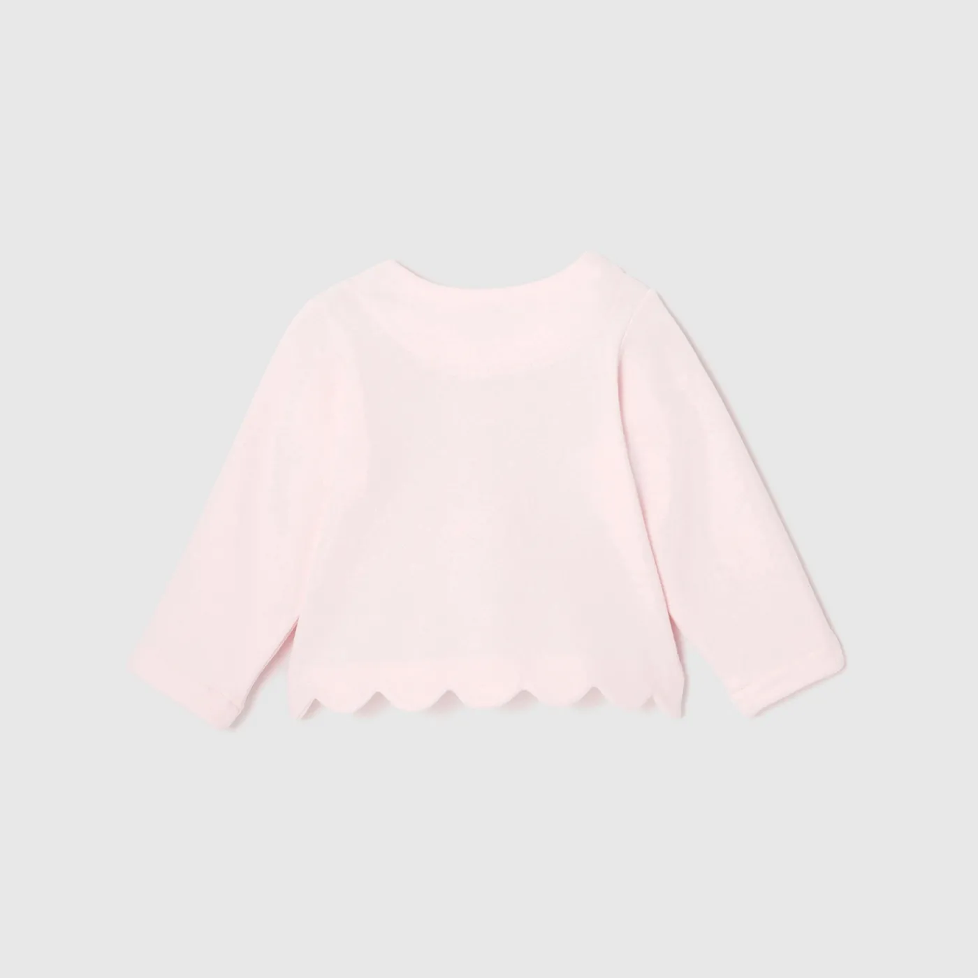 Jacadi Cardigan bébé fille en molleton - rose poudre