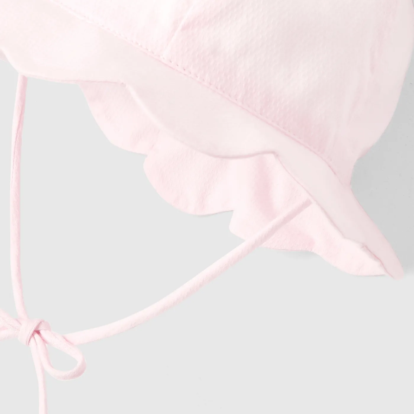 Jacadi Chapeau bébé fille à festons - rose pale