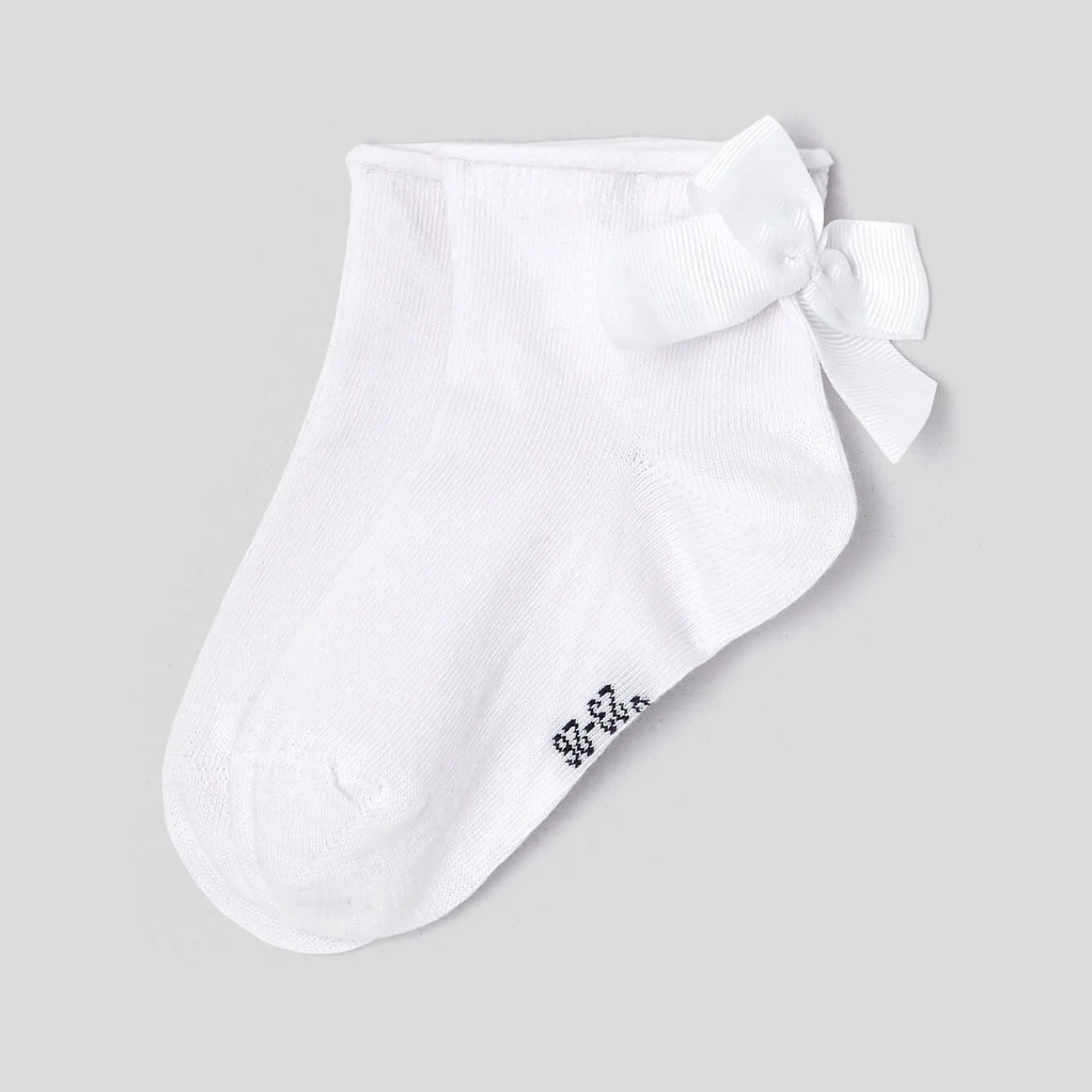 Enfant Jacadi Chaussettes enfant fille à nœud - blanc