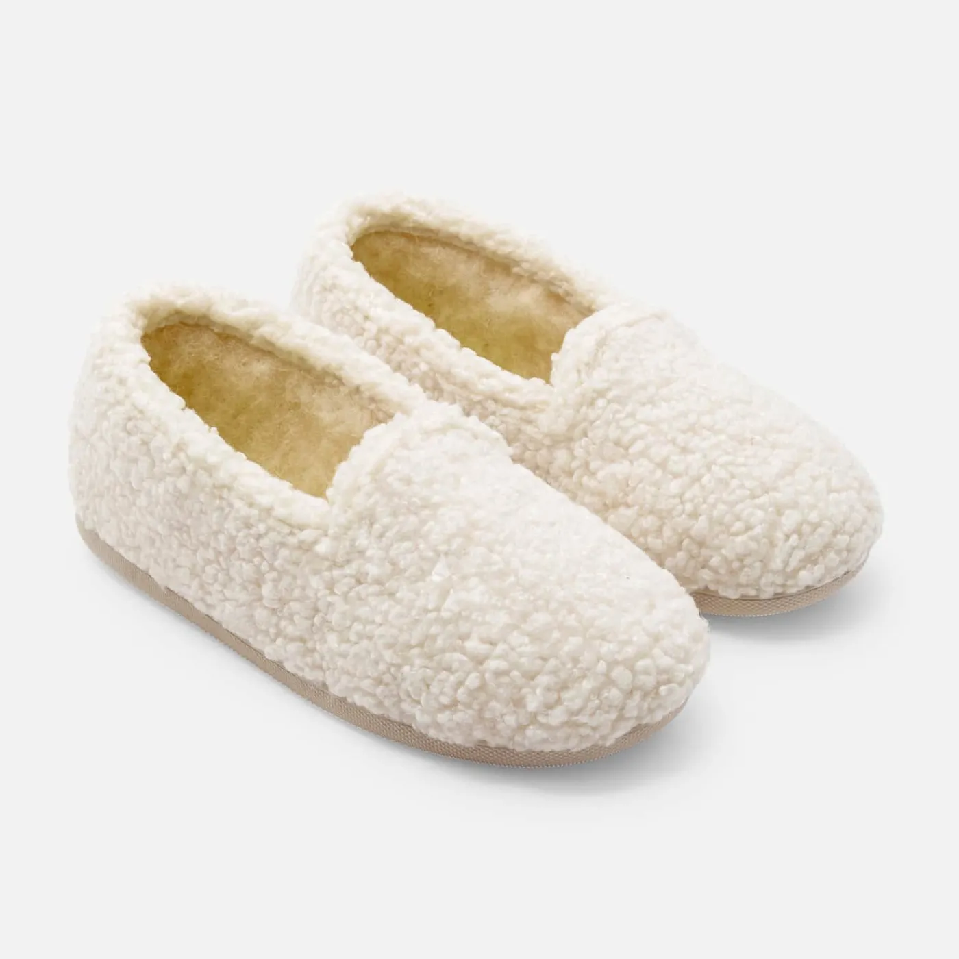 Enfant Jacadi Chaussons en sherpa enfant fille -