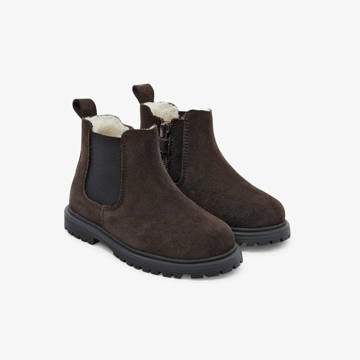 Jacadi Chelsea boots fourrées bébé garçon -