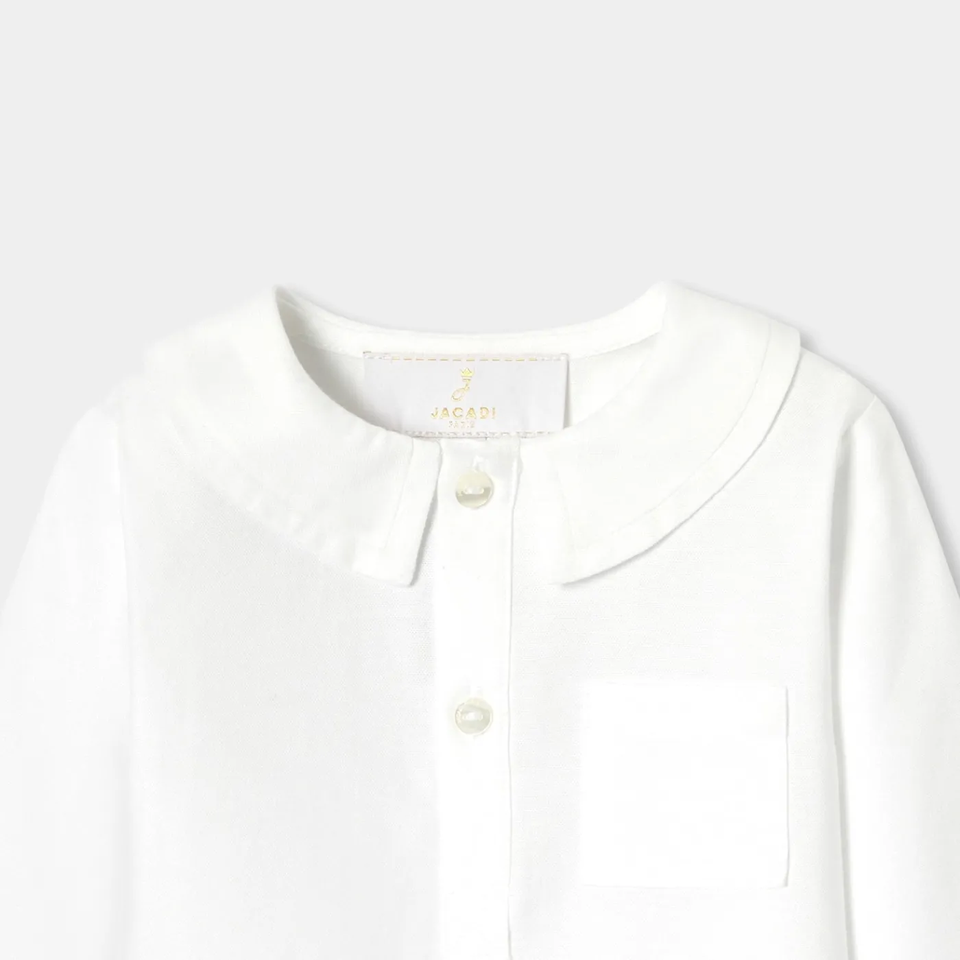 Jacadi Chemise bébé garçon en Oxford - blanc