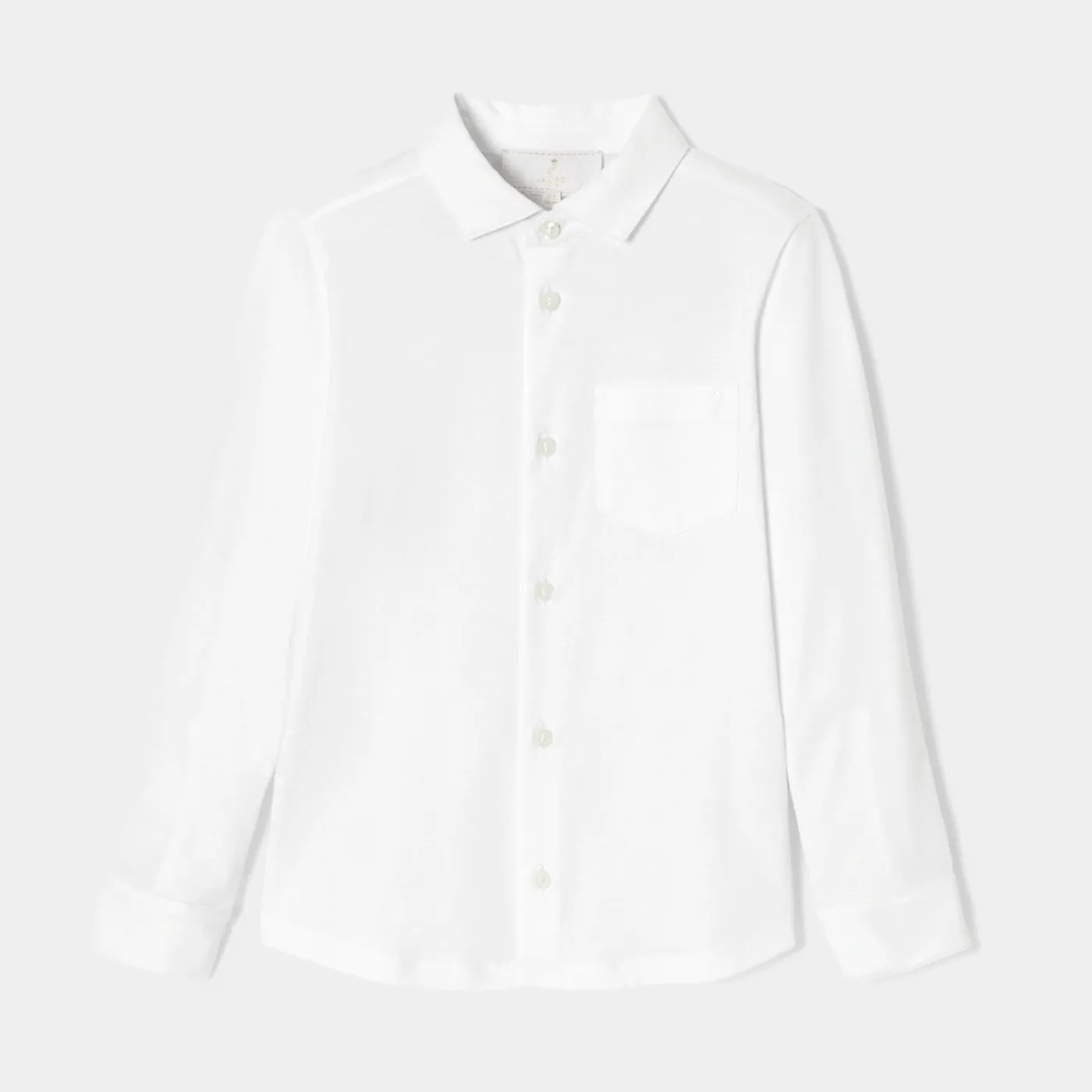 Enfant Jacadi Chemise enfant garçon en coton mercerisé - blanc