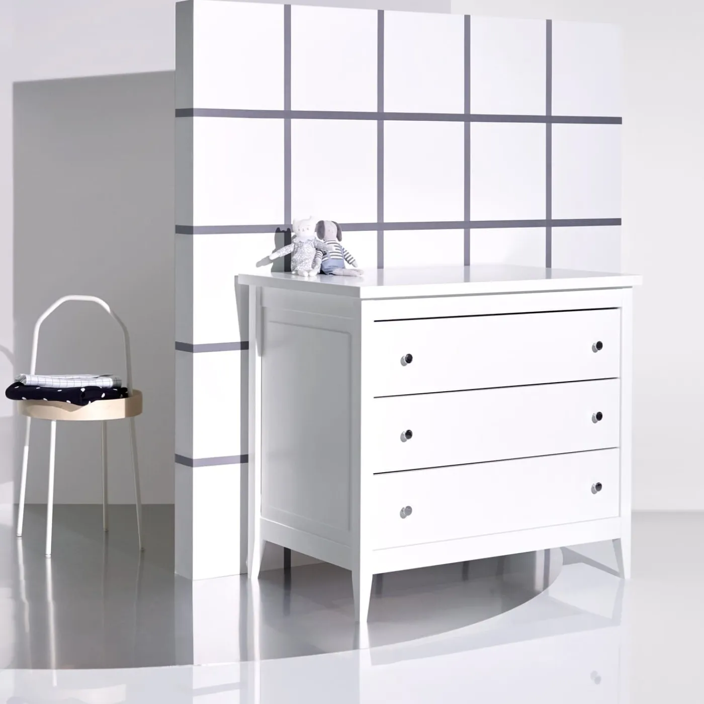 Jacadi Commode Brume - blanc