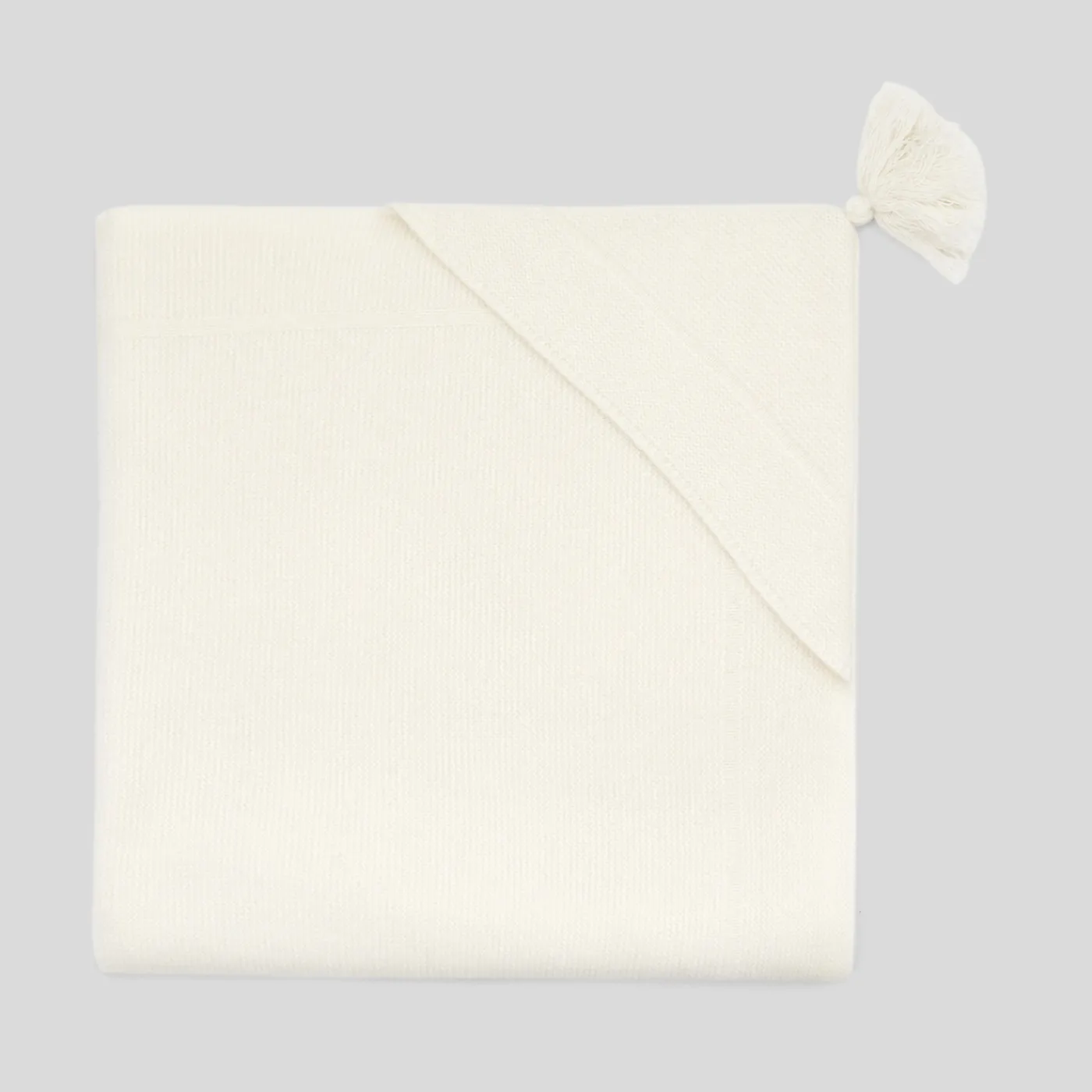 Jacadi Couverture en cachemire - blanc doux