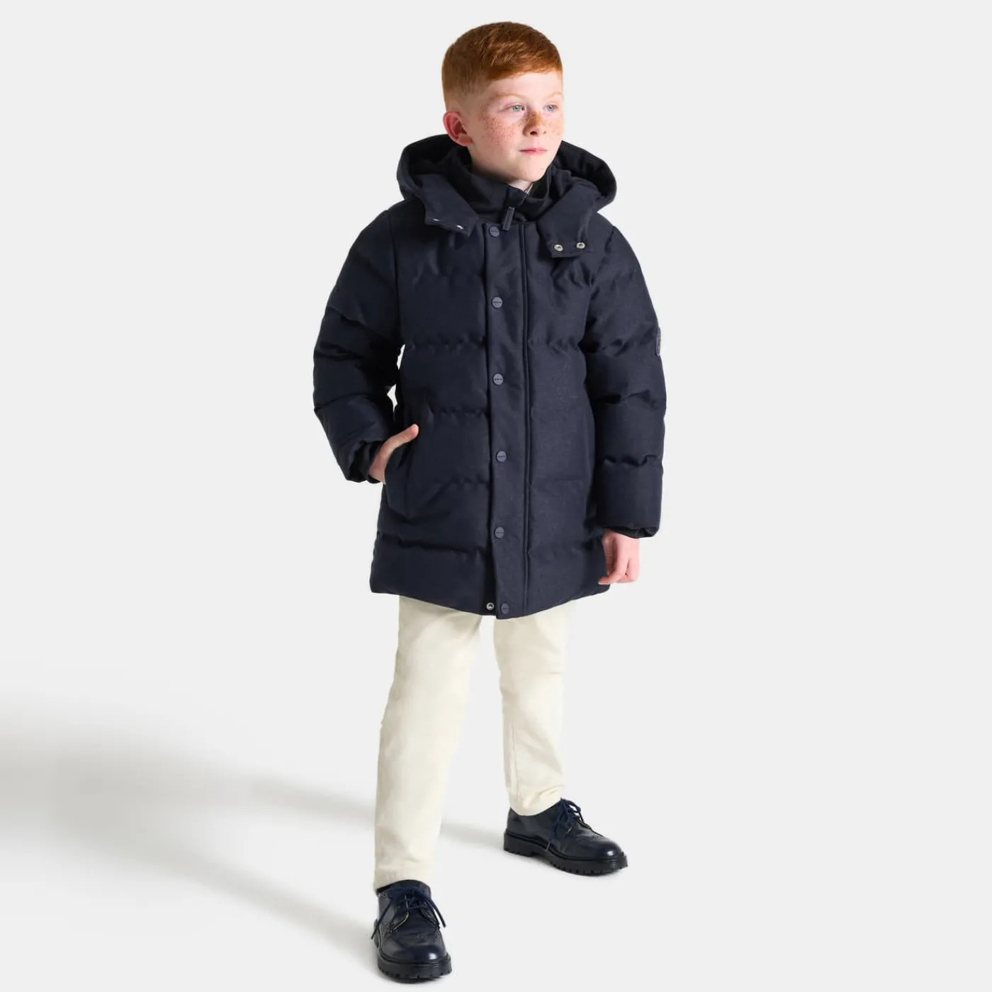 Enfant Jacadi Doudoune enfant garçon esprit flanelle - marine