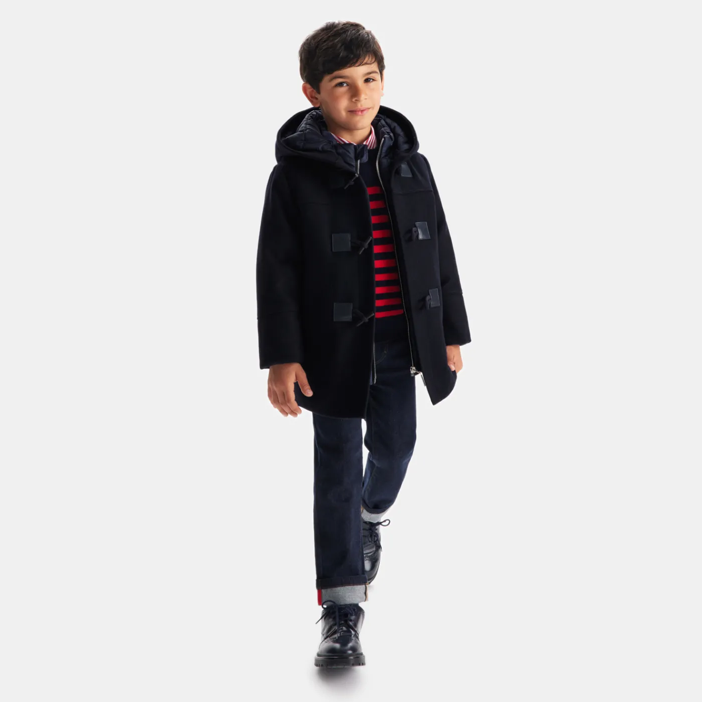 Enfant Jacadi Duffle-coat enfant garçon - marine