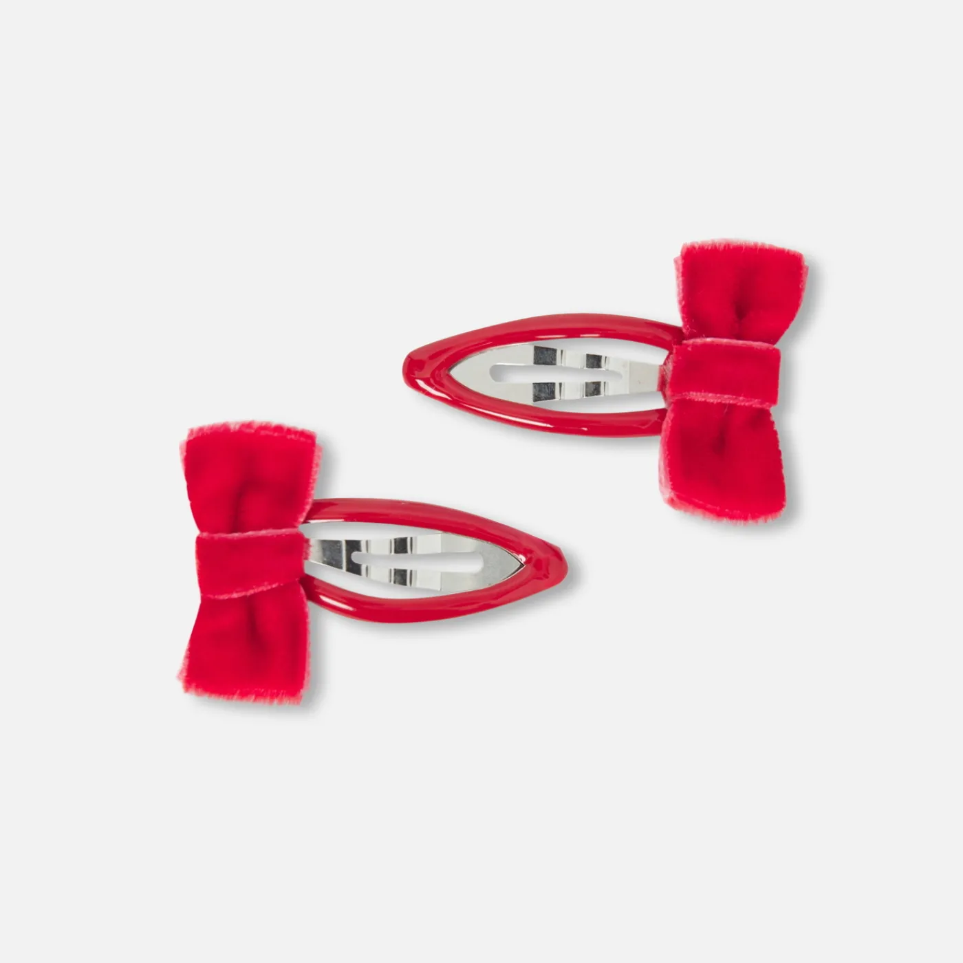 Jacadi Duo de barrettes bébé fille - rouge