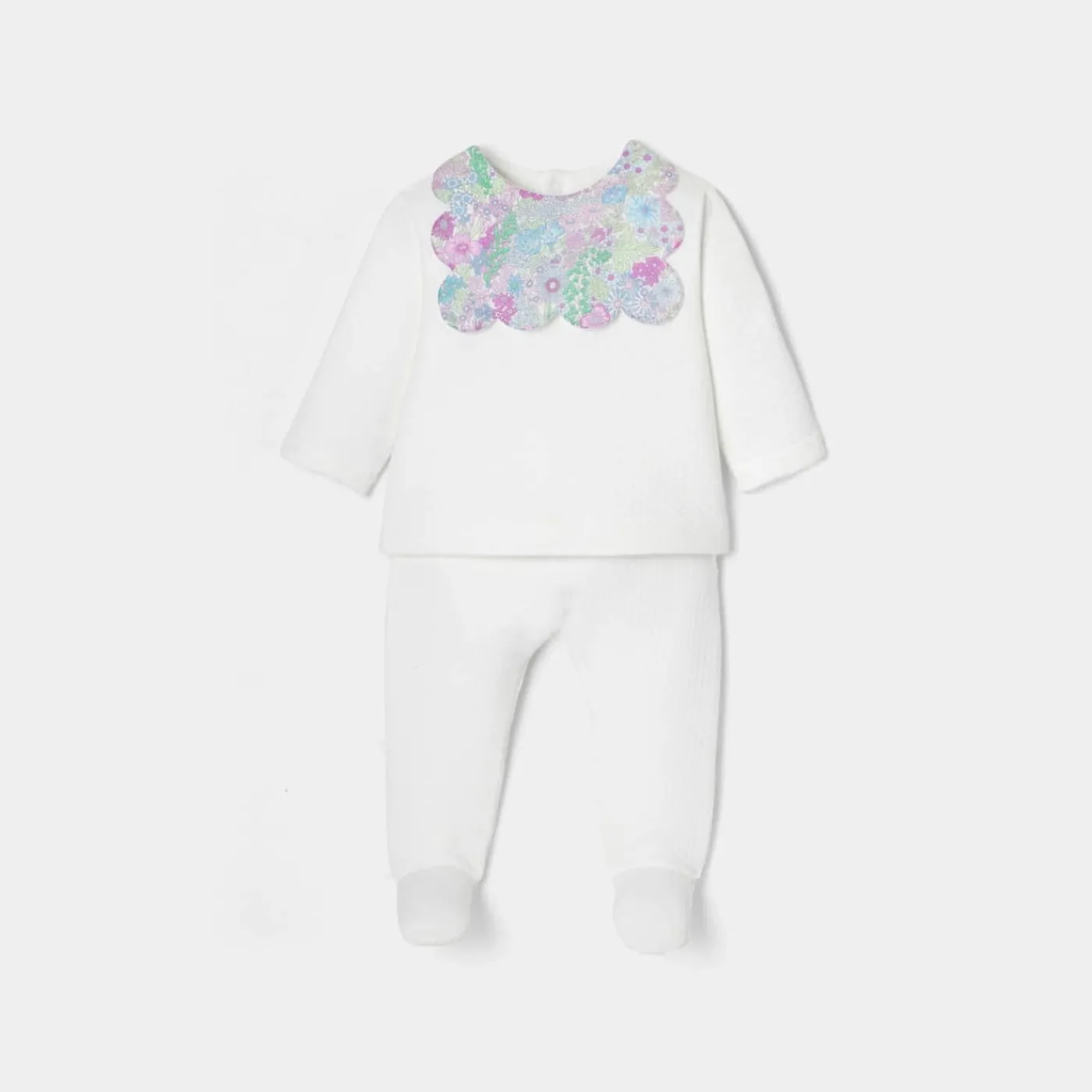 Jacadi Ensemble confort bébé fille - blanc