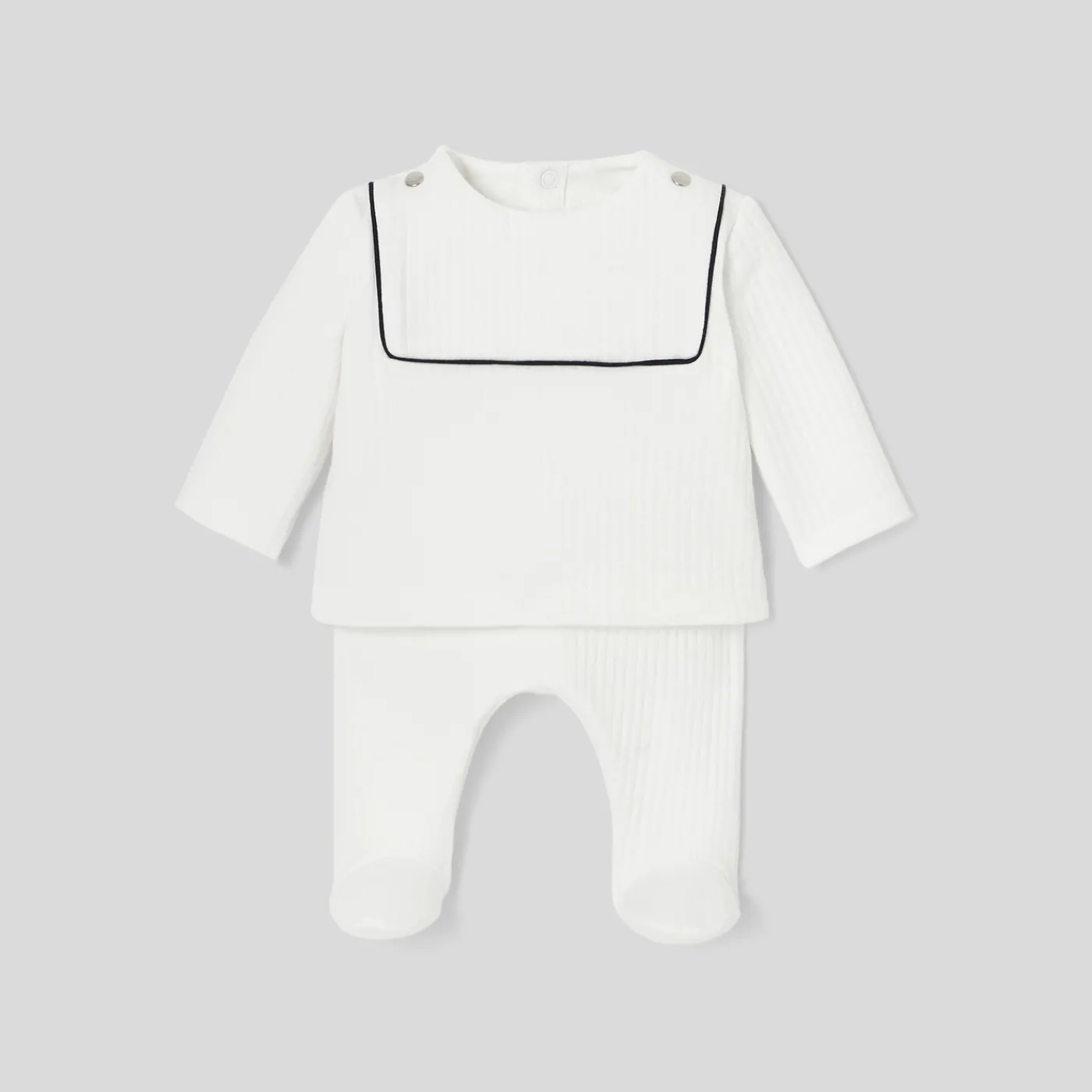 Jacadi Ensemble confort bébé garçon - blanc