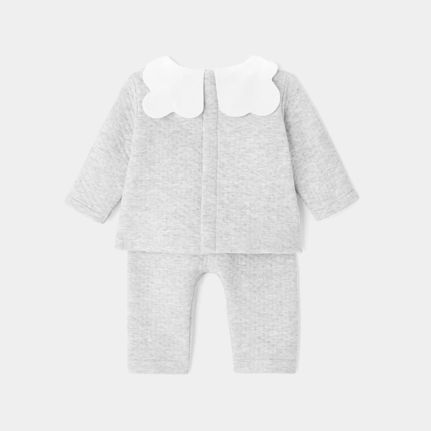 Jacadi Ensemble pantalon bébé fille - gris chine clair