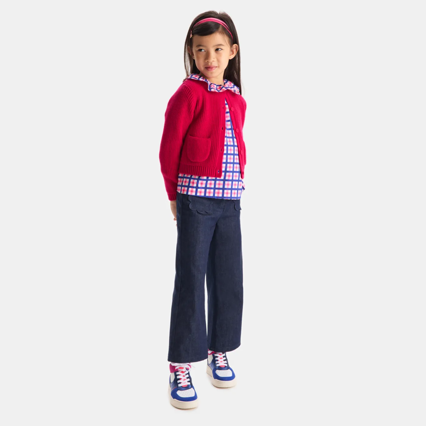 Enfant Jacadi Jean large enfant fille -