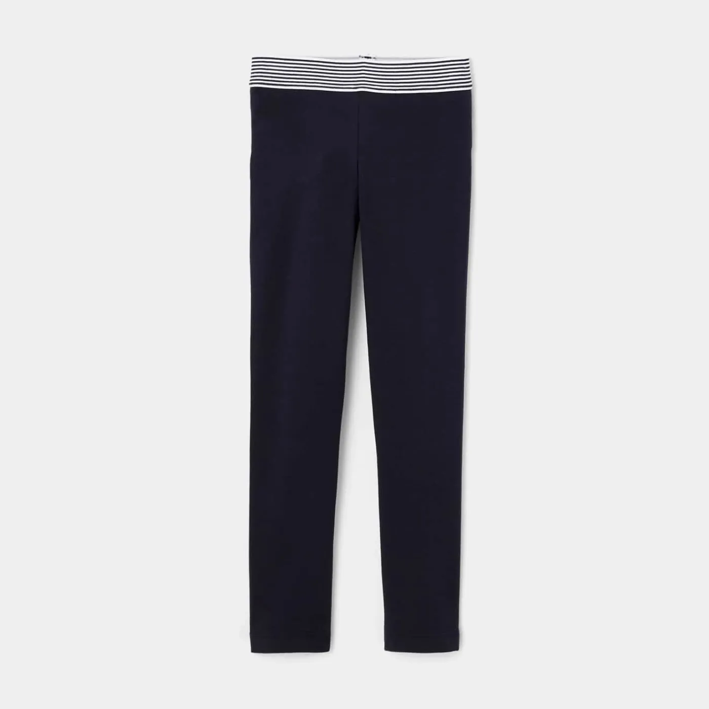 Enfant Jacadi Legging enfant fille en piqué de coton - marine