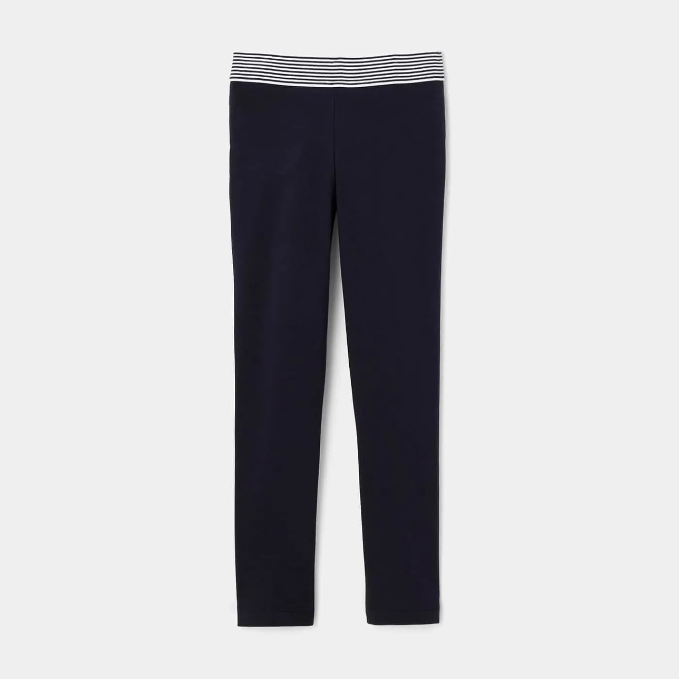 Enfant Jacadi Legging enfant fille en piqué de coton - marine