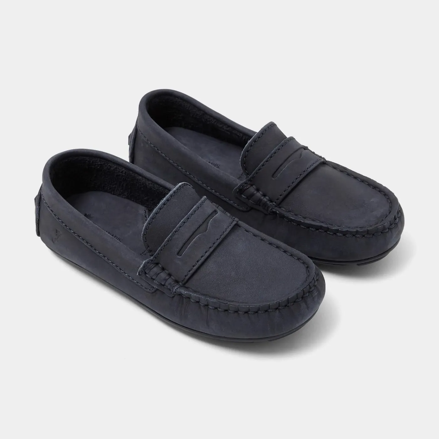 Enfant Jacadi Mocassins enfant garçon en nubuck - marine