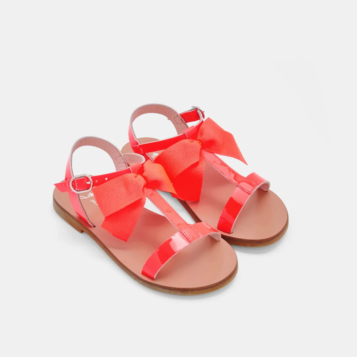 Enfant Jacadi Nu-pieds enfant fille en cuir verni -